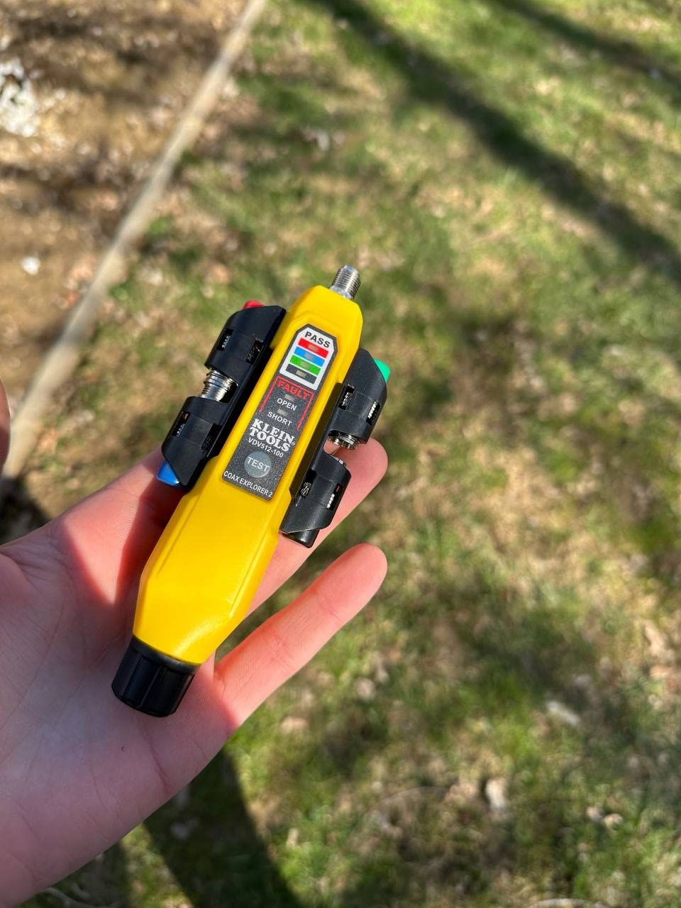 Klein Tools VDV512-101 Explorer 2 Coax Tester Kit, Includes Cable Tester / Wire Tracer / Coax Mapper with Remotes to Test up to 4 Locations customer photo 1