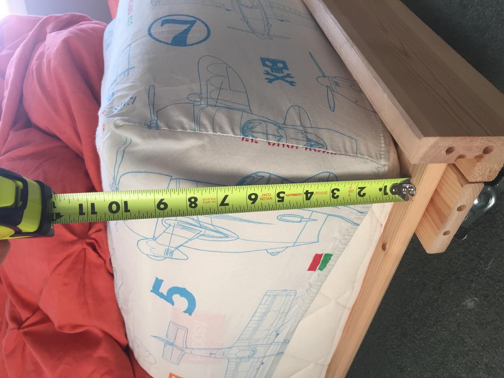 Happsy Organic Hybrid Mattress - Natural Latex - Medium Firm Mattress with Encased Coil Layers - Queen customer photo 1