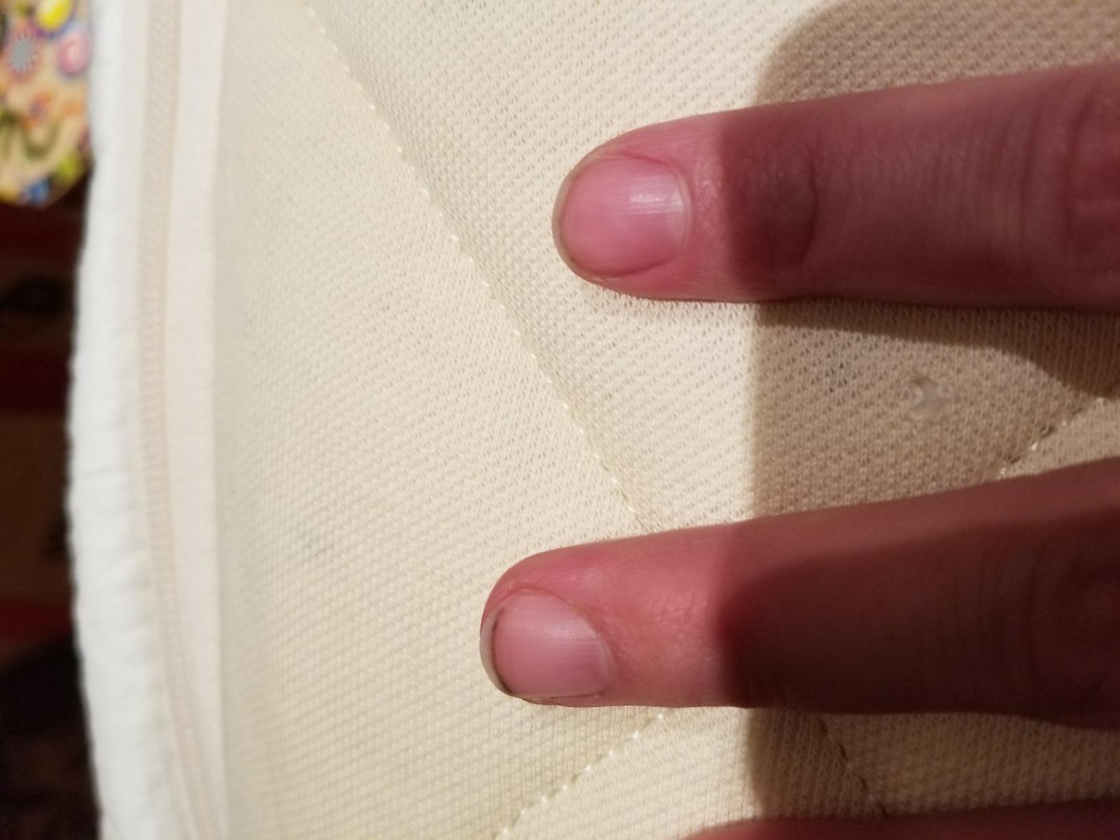 Happsy Organic Hybrid Mattress - Natural Latex - Medium Firm Mattress with Encased Coil Layers - Queen customer photo 2