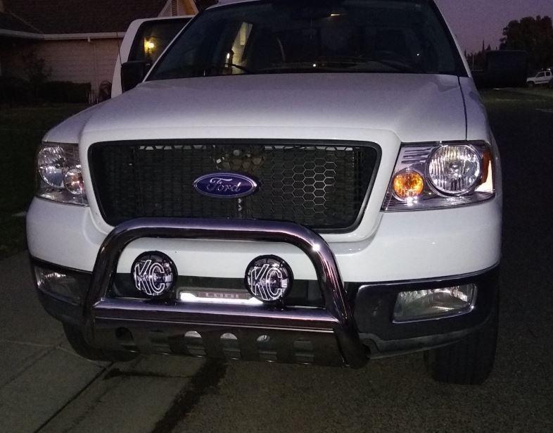 TAC Bull Bar for 2004-2026 Ford F150 Pickup Truck (Excl. Heritage Edition and 10-14 F150 Raptor Models) / 2003-2017 Ford Expedition SUV 3