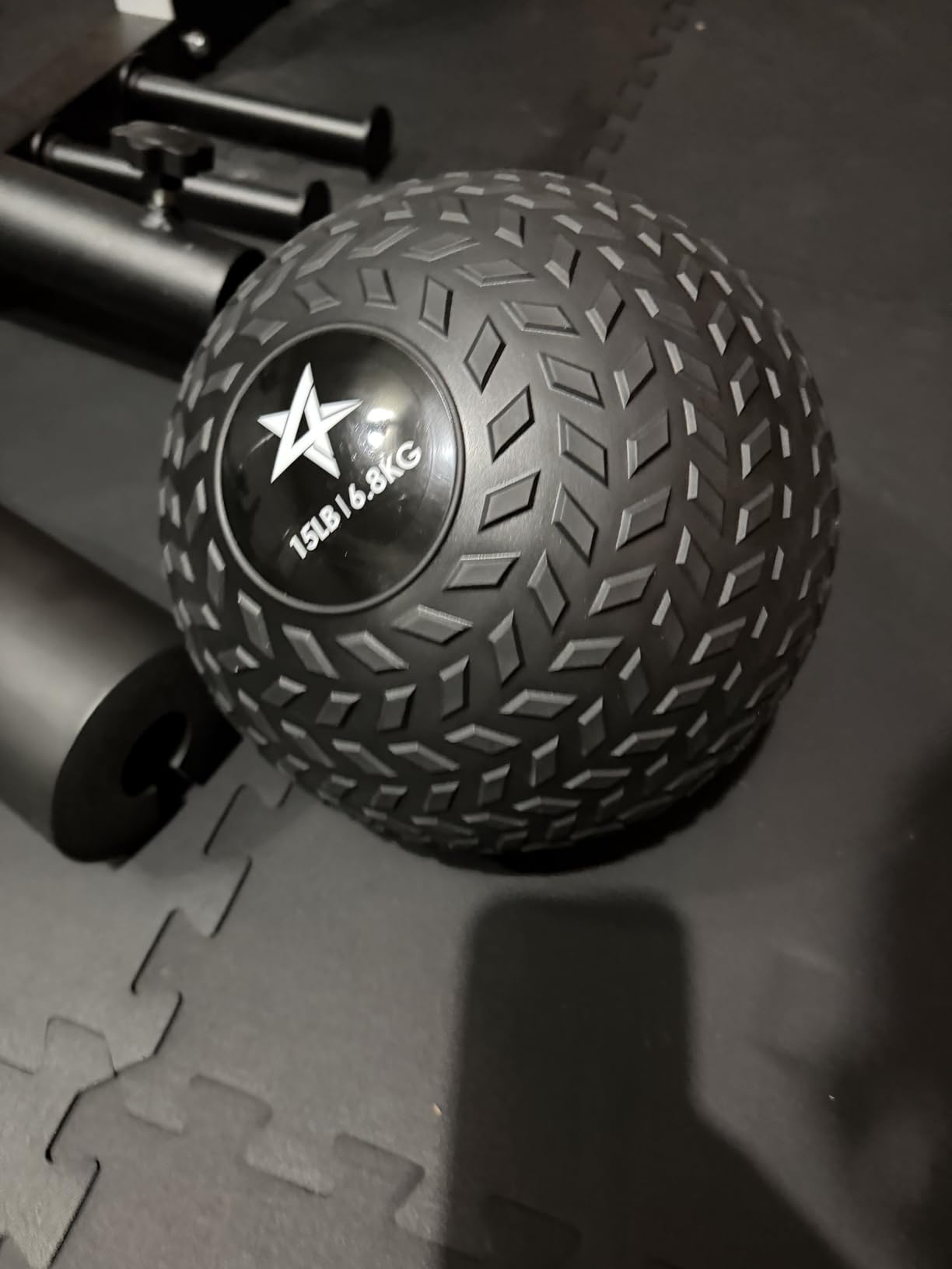 Yes4All Slam Balls, 10-40lb Weighted Ball Weight, Durable PVC Sand Filled Workout Dynamic Slam Ball for Core Strengthen customer photo 1