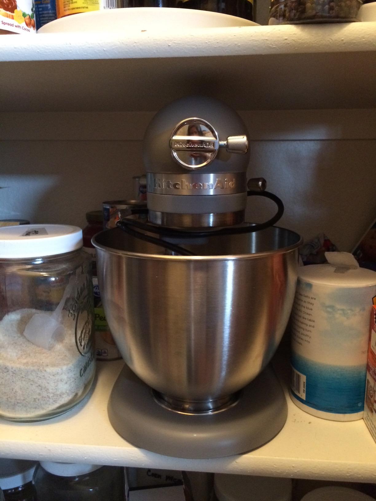 KitchenAid Artisan Mini Series 3.5 Quart Tilt-Head Stand Mixer KSM3311XAQ, Aqua Sky Blue customer photo 1