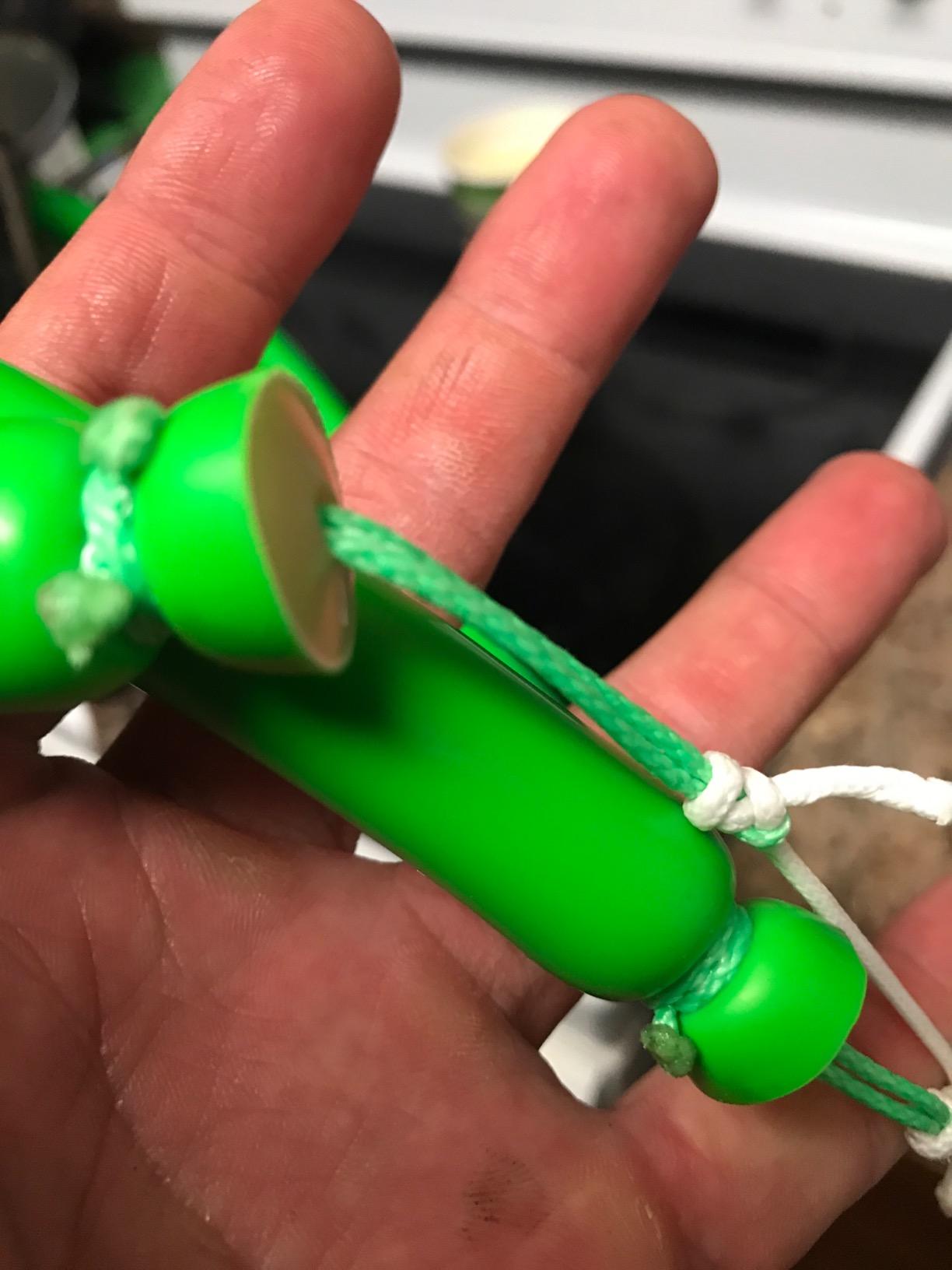 GM CLIMBING Throw Line 1.7mm 180Ft Roll Green UHMWPE Cord 650LBS High Strength for Tree Climbing Arborist Outdoor Utility Cord customer photo 2