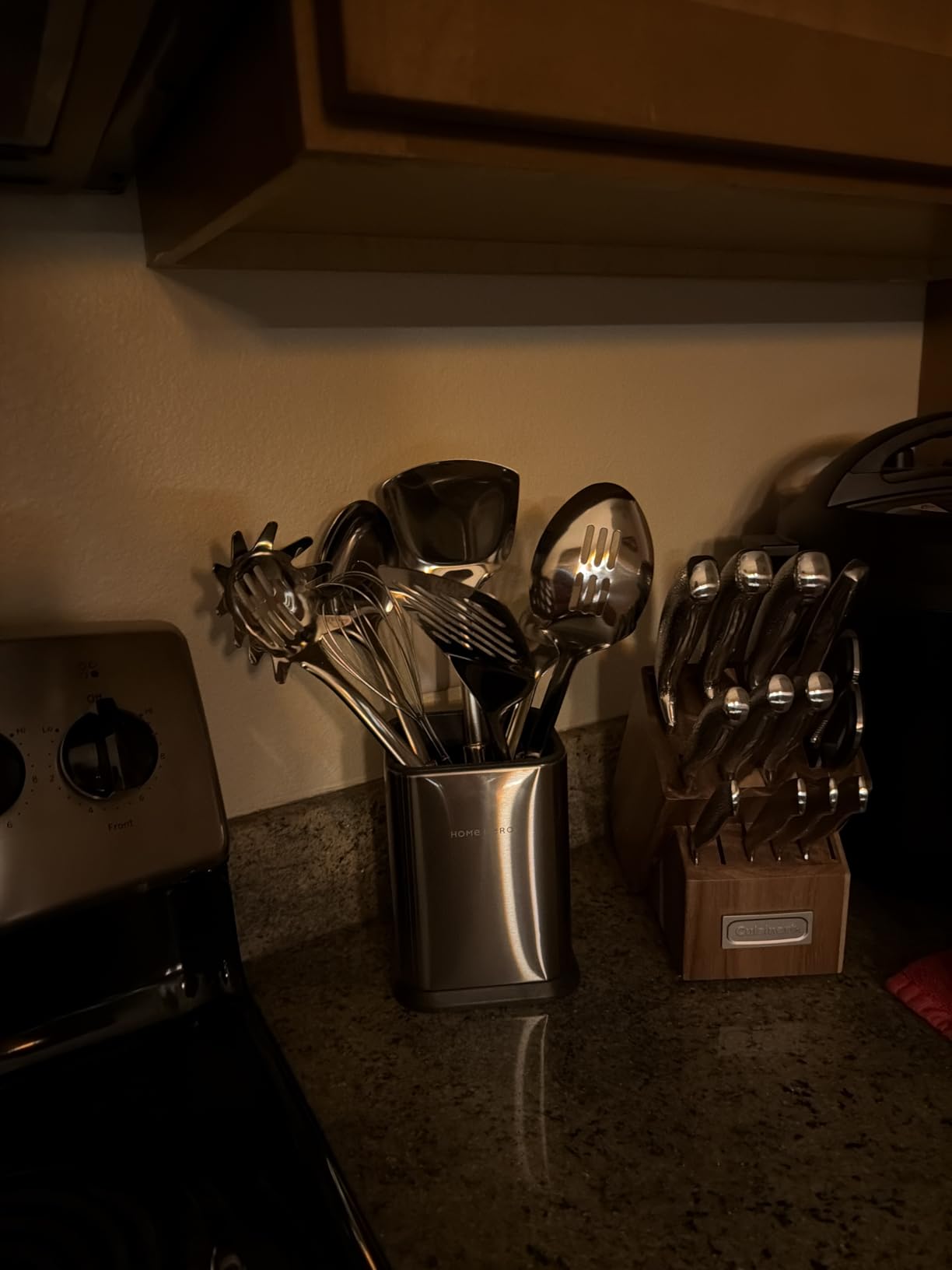 Home Hero 54-Piece Stainless Steel Kitchen Utensils Set - Heat-Resistant Nonstick Silicone & Stainless Steel Cooking Utensils - Complete Tools with Slotted Spoon & Pasta Spoon - Pack of 54, Silver customer photo 1