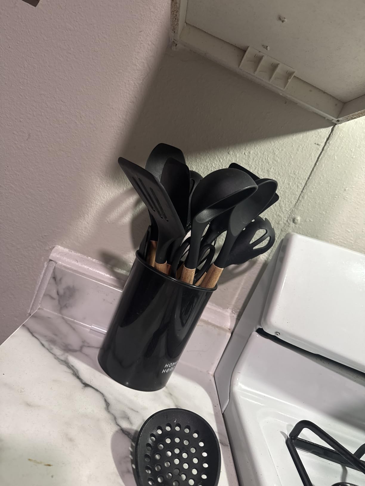 Home Hero 54-Piece Stainless Steel Kitchen Utensils Set - Heat-Resistant Nonstick Silicone & Stainless Steel Cooking Utensils - Complete Tools with Slotted Spoon & Pasta Spoon - Pack of 54, Silver customer photo 2