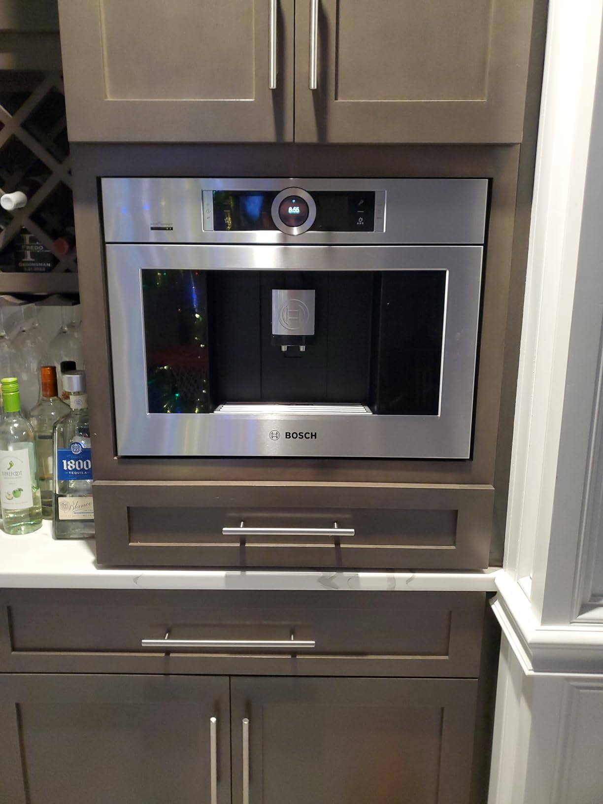 Bosch BCM8450UC 24 Inch Wide Built-In Automatic Coffee Machine with Home Connect, Stainless Steel customer photo 2