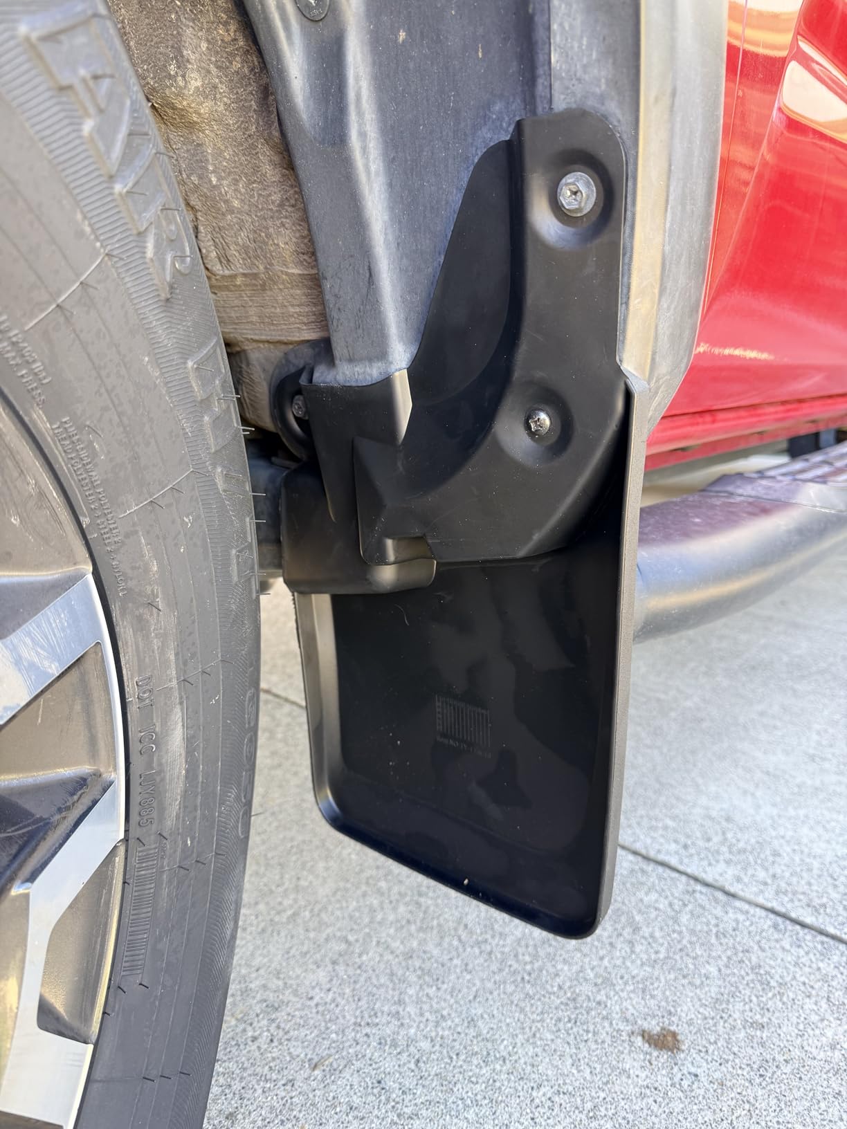 A-Premium Mud Flaps for Toyota Tacoma 2016-2023, No Drilling Required Splash Guards with Hardware Accessories, 4 Pack Front and Rear Mud Guards (Doesn't Fit SR Model) customer photo 1