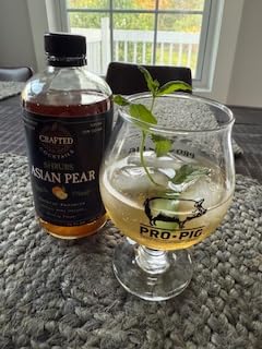 Crafted Cocktails Shrubs | 4 Flavor Variety Pack (Blackberry, Asian Pear, Strawberry, Ginger) | 4 Pack (16 Fl Oz Each) | Drinking Vinegar Sweetened with Agave | Sweet & Tangy Enhancer for Cocktails, Soda, or Salad Dressings customer photo 2