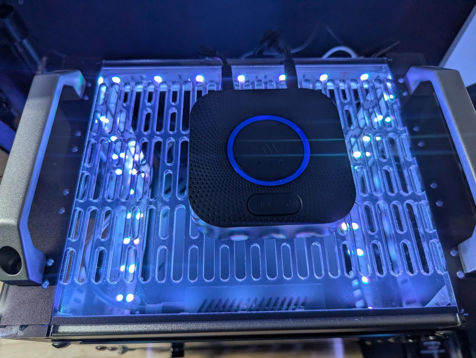 1Mii B06+ Bluetooth Receiver, Hi-Fi Wireless Audio Adapter, Bluetooth 5.3 Receiver with 3D Surround aptX HD aptX Low Latency for Home Music Streaming Stereo System customer photo 1