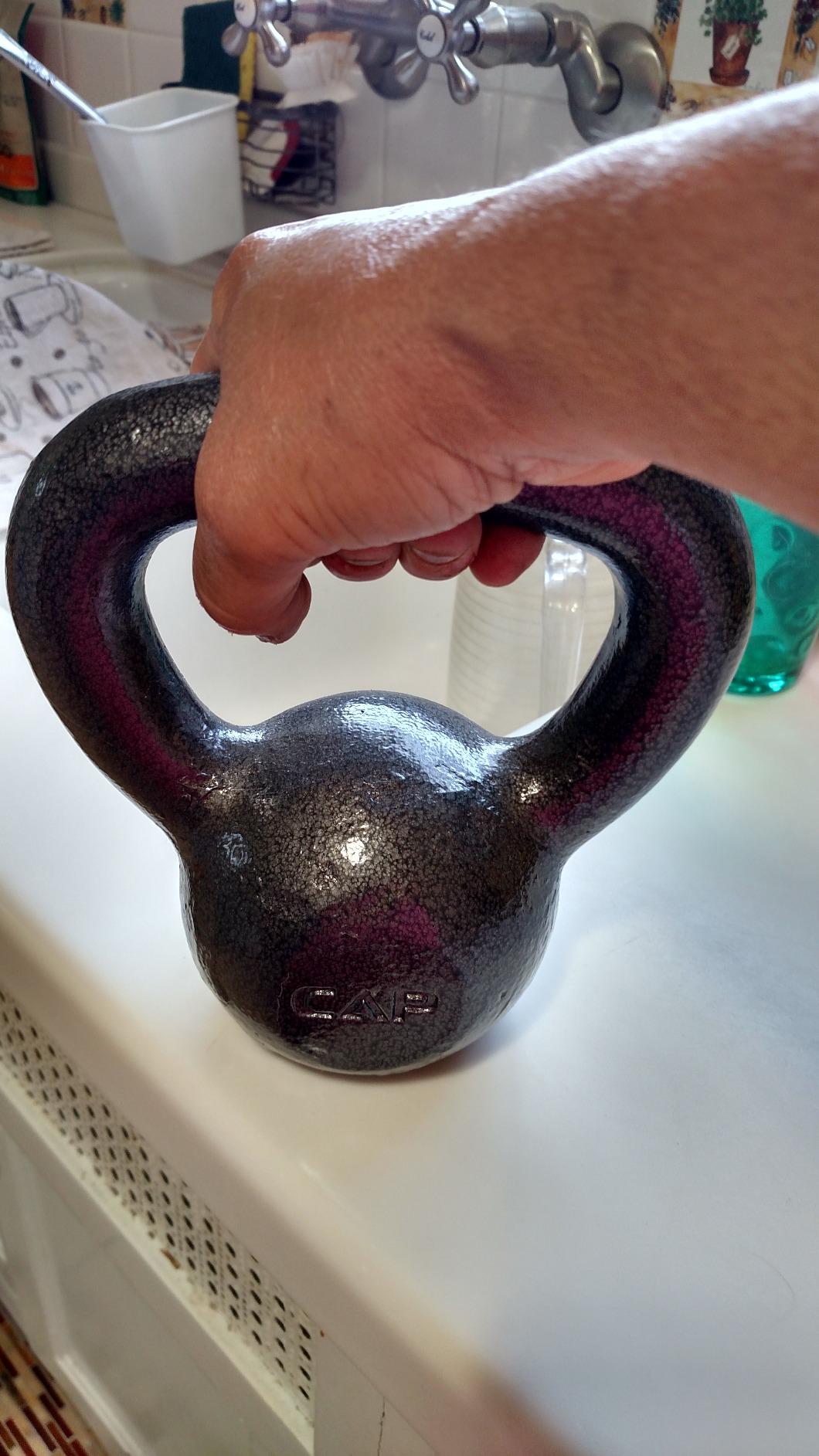 CAP Barbell Cast Iron Kettlebell - Coated Options, Singles and Sets, Multiple Weight Choices customer photo 2