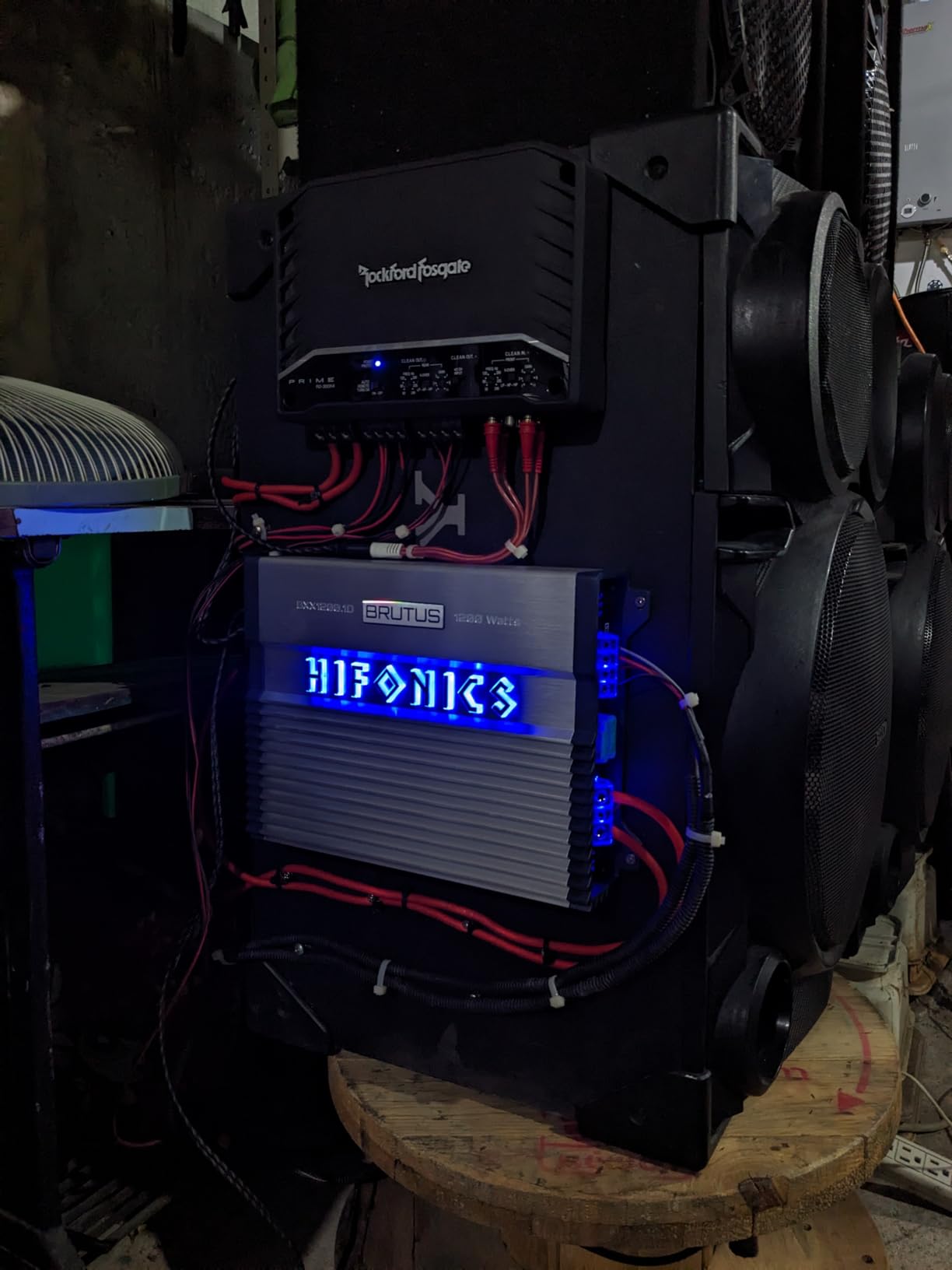 Hifonics BXX1200.1D Brutus Class D 1200W RMS 1 Ohm Mono Car Subwoofer Amplifier customer photo 1