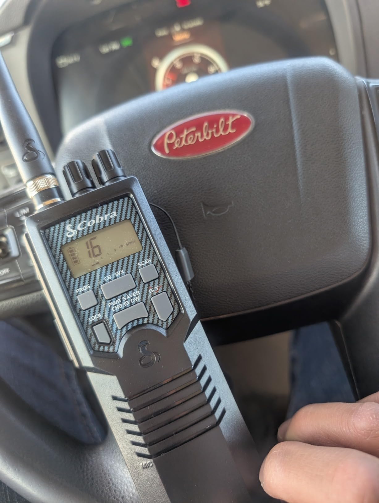 Cobra HHRT50 Road Trip CB Radio - 2-Way Handheld Emergency Radio with Access to Full 40 Channels & NOAA Alerts, Rooftop Magnet Mount Antenna and Omni-Directional Microphone, Black, 6.3