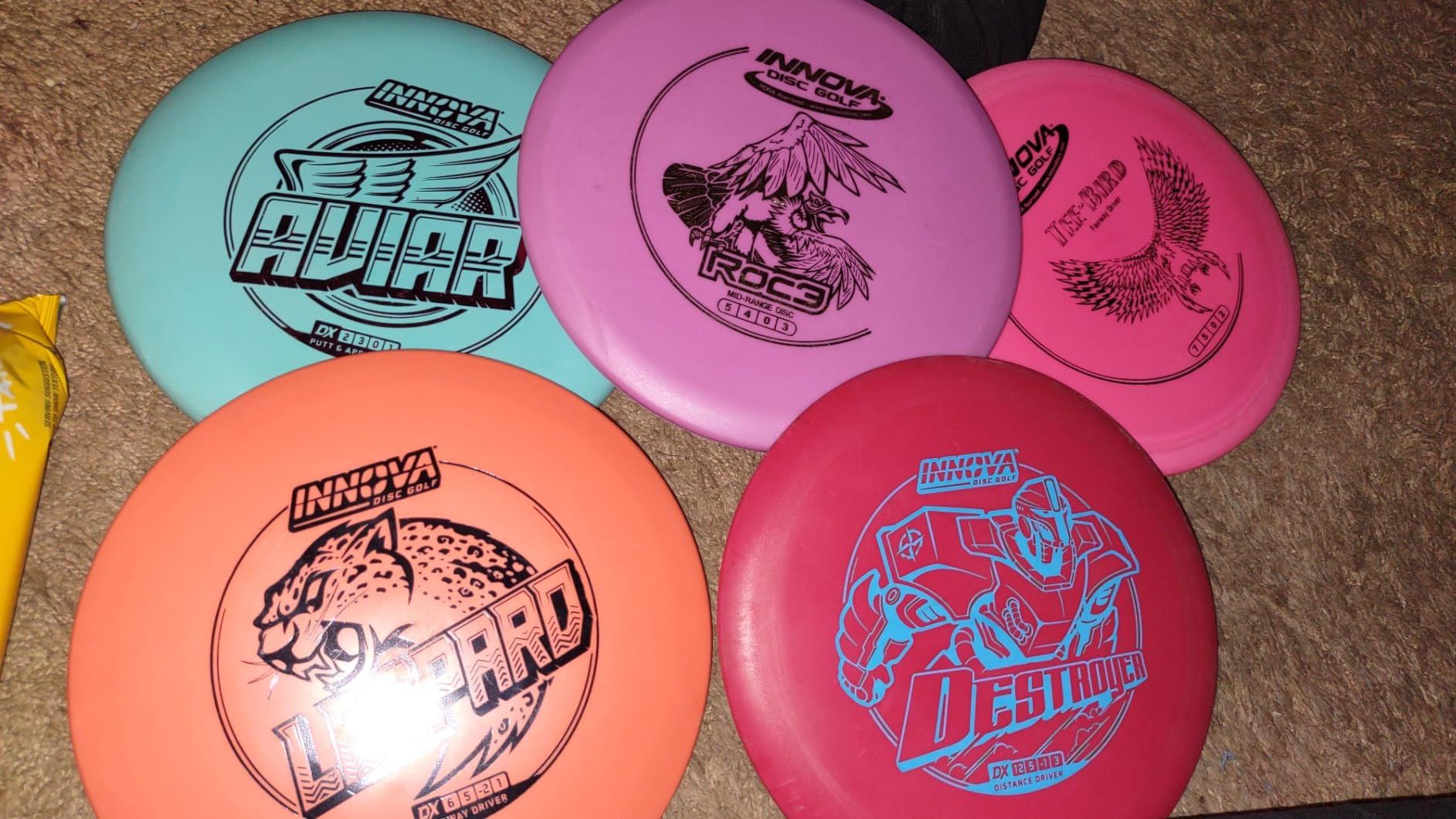 Innova Disc Golf Starter Set - Putter, Mid Range, 2X Fairway Drivers, Distance Driver, Mini Marker customer photo 1
