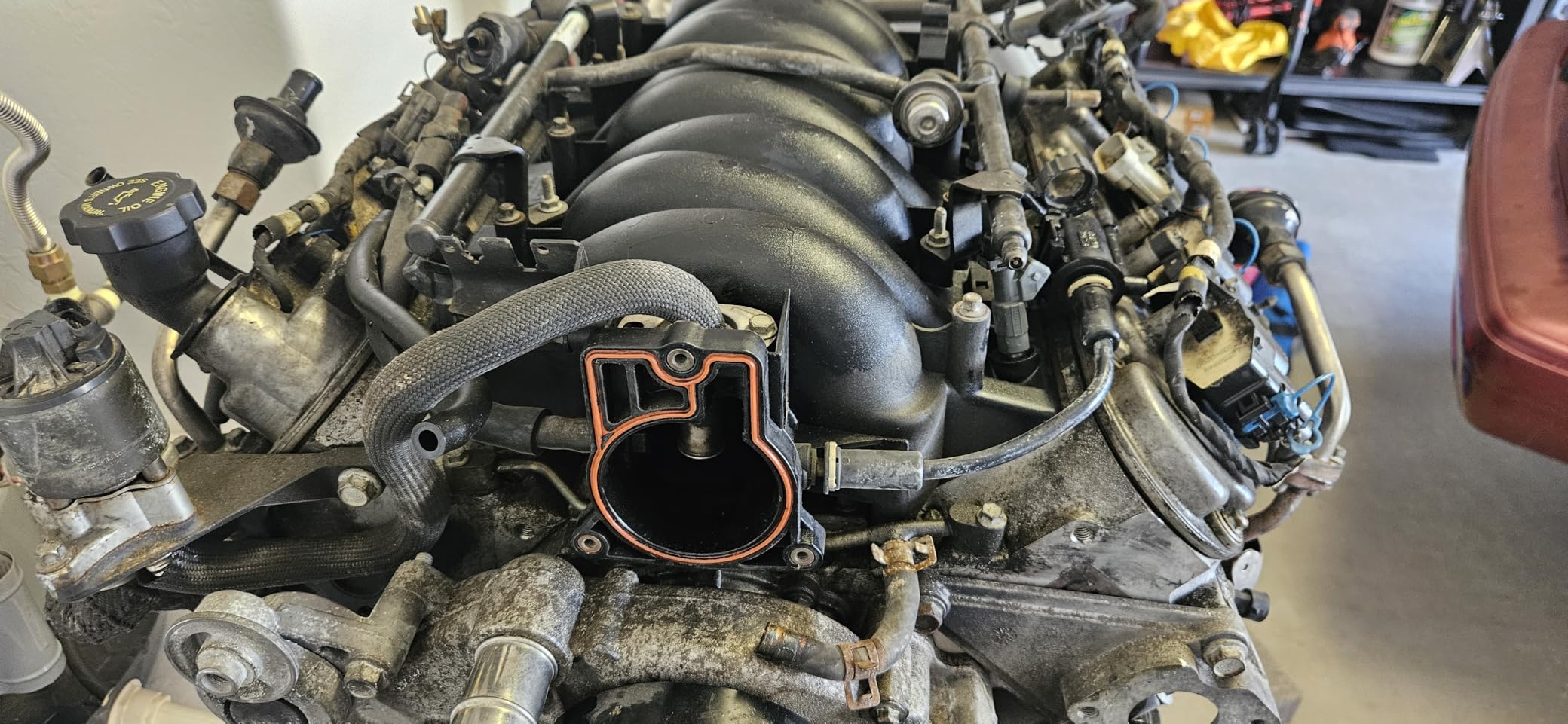 ARES 71002 - Harmonic Balancer Puller Kit - Adjustable 3-Jaw Puller Fits Most Late Model Automobiles & Trucks - Remove Damper Pulleys in Tight Engine Compartments Without Removing The Radiator customer photo 1