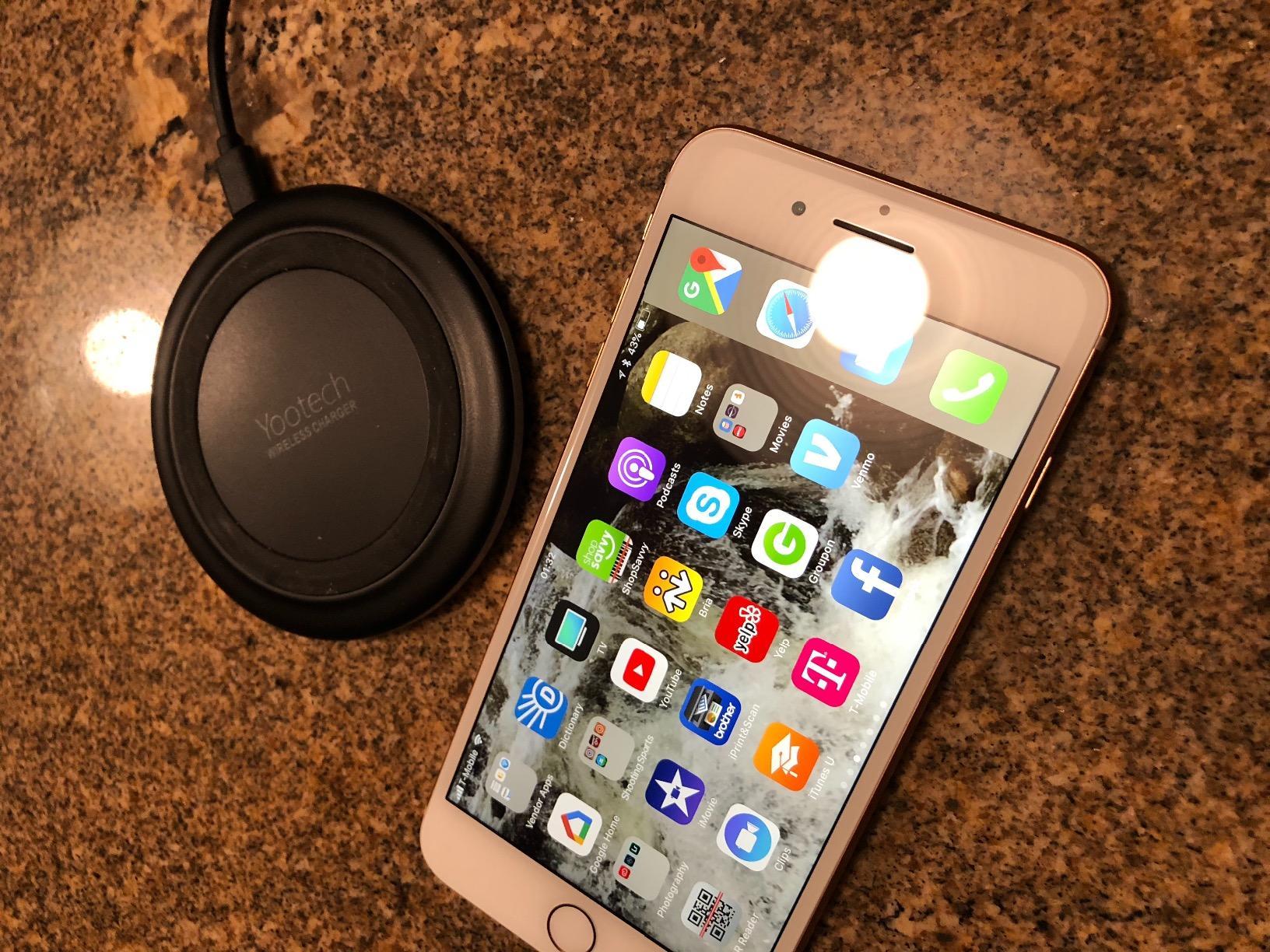 Yootech Wireless Charger, 10W Max Wireless Charging Pad Compatible with iPhone 17/17 Pro/17 Pro Max/Air/16/15/14/13/SE 2022/12/11, Samsung Galaxy S25/S24/S23, for AirPods Pro 3 (No AC Adapter) customer photo 2