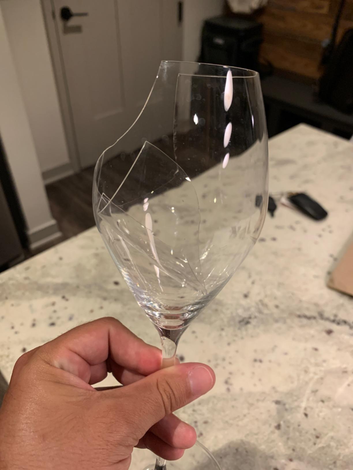 Riedel Performance Champagne Glasses, Crystal, Set of 2, Optic Impact Bowls for Sparkling Wine 6884/28 customer photo 2