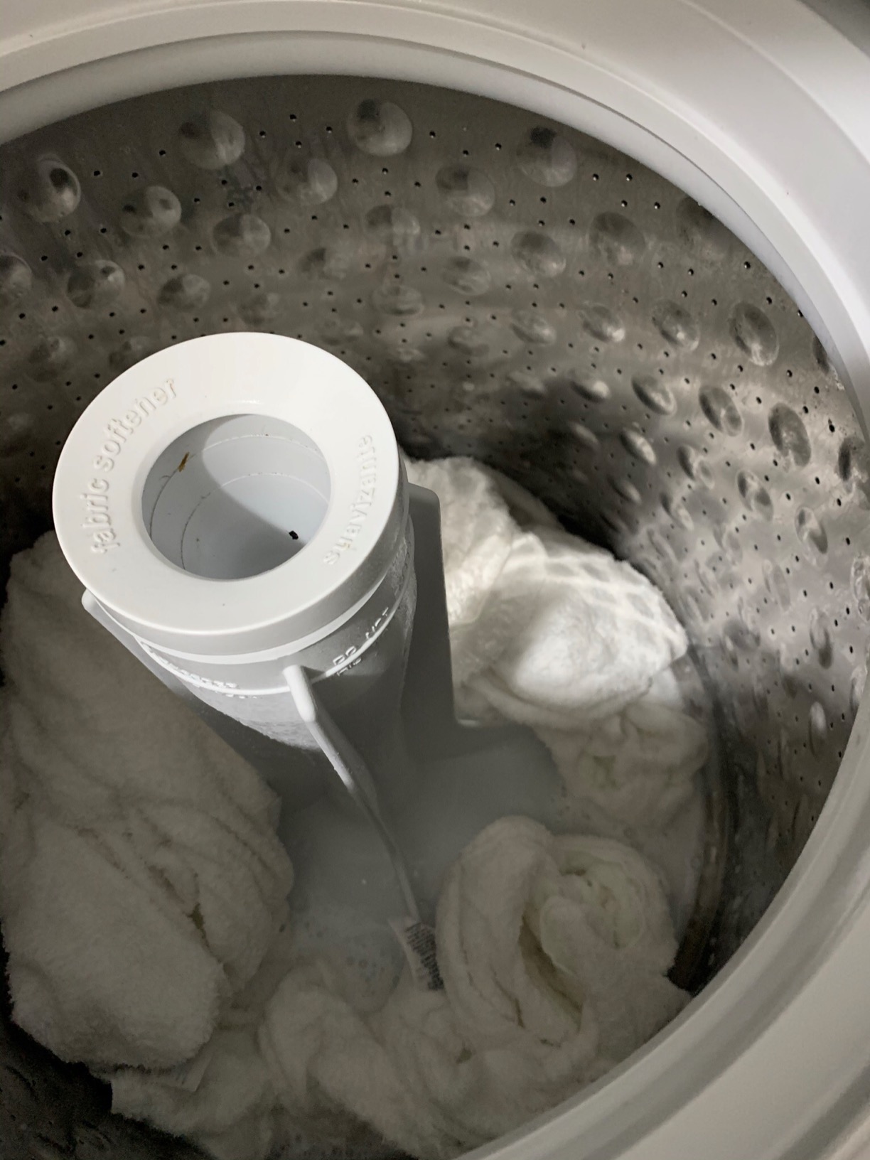 GE GUD27ESSMWW Unitized Spacemaker 3.8 Washer with Stainless Steel Basket and 5.9 Cu. Ft. Capacity Electric Dryer, White customer photo 2