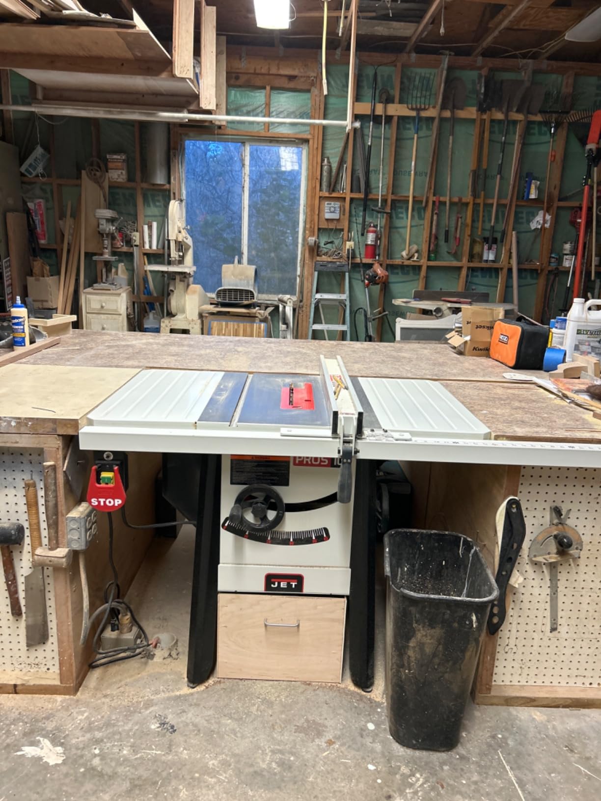 JET ProShop II 10-Inch Table Saw, 30-Inch Rip, Steel Wings, 1-3/4 HP, 120V 1Ph (JPS-10) customer photo 2