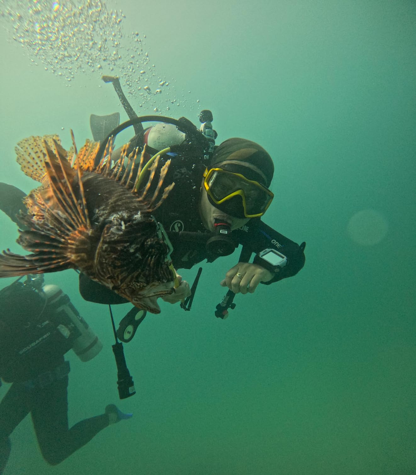 Cressi Perfect View Scuba Diving, Snorkeling Mask in Pure Comfortable Silicone - Available with Different Panoramic Lenses - Liberty Triside: Designed in Italy customer photo 1