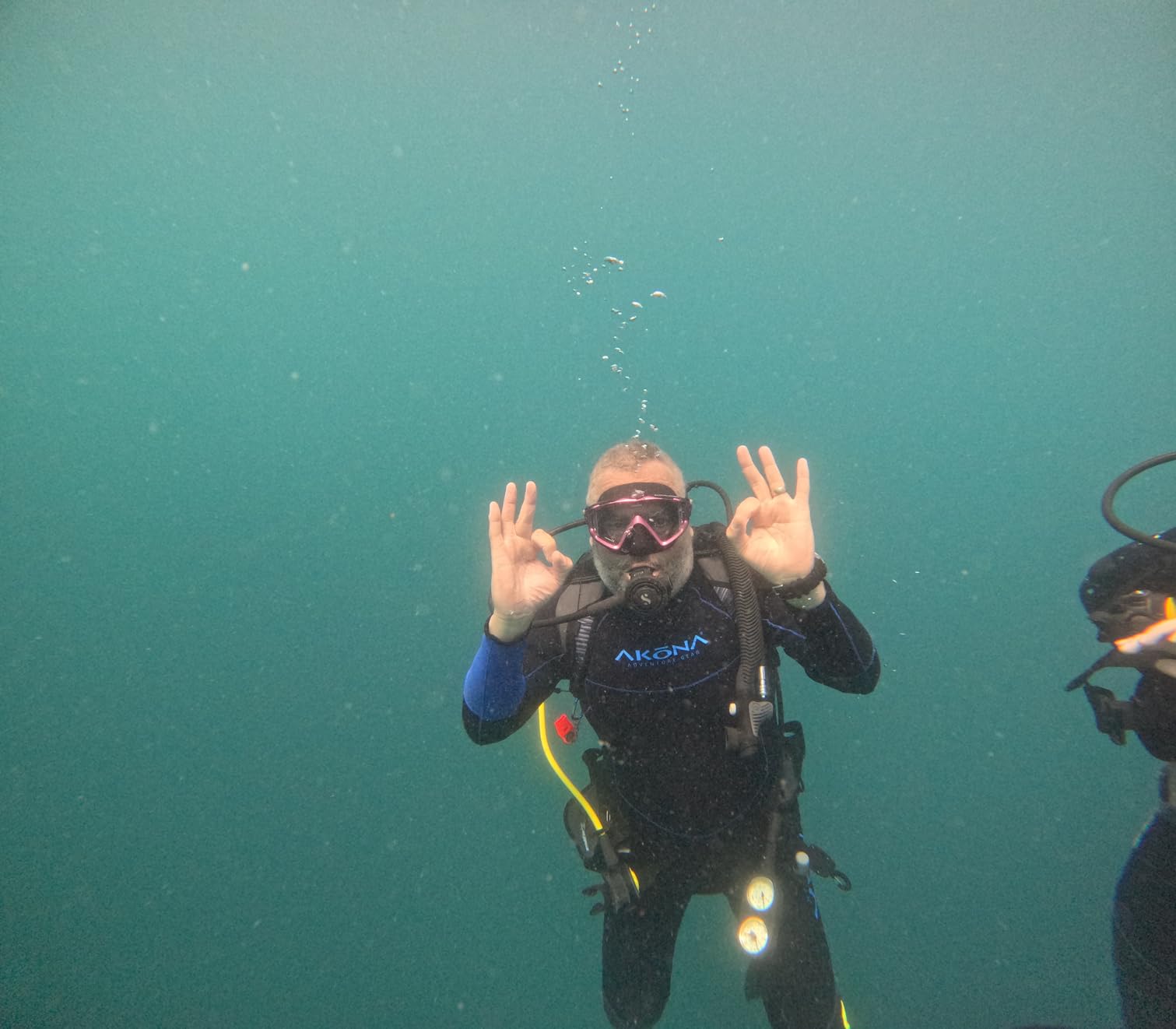 Cressi Perfect View Scuba Diving, Snorkeling Mask in Pure Comfortable Silicone - Available with Different Panoramic Lenses - Liberty Triside: Designed in Italy customer photo 2