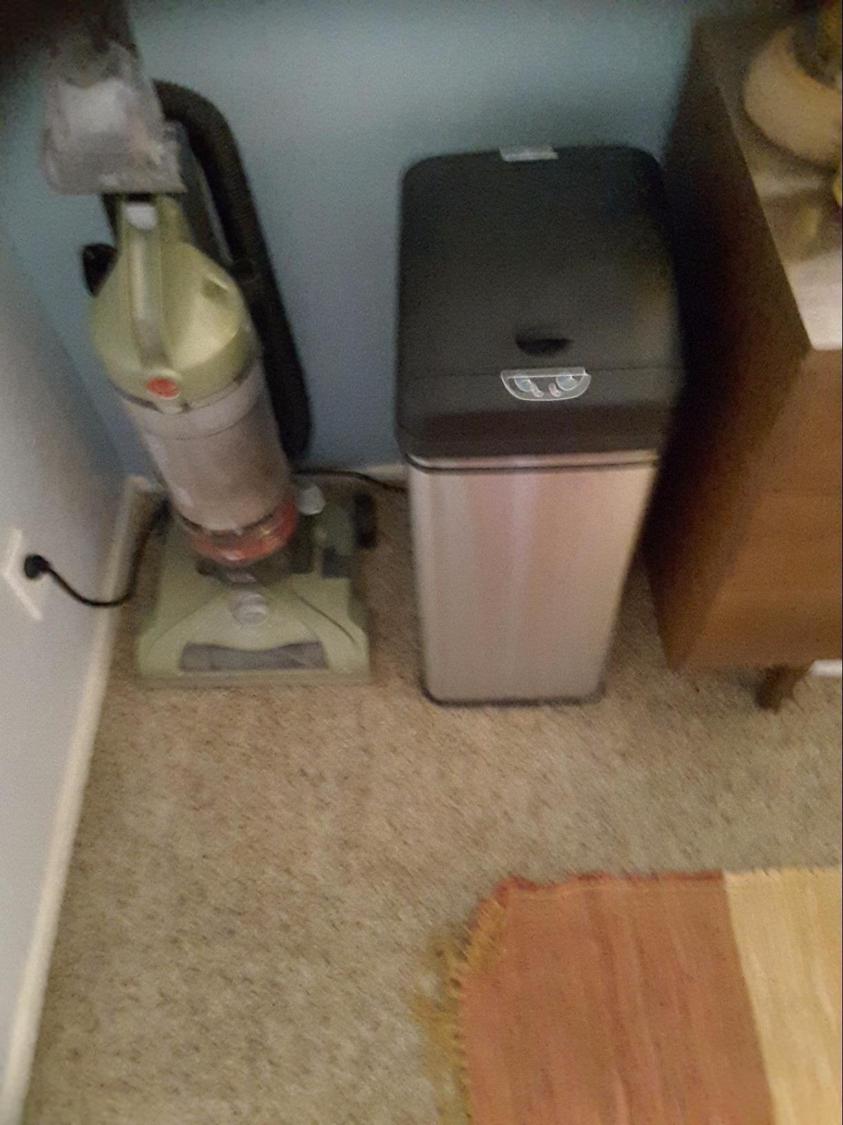 iTouchless 13 Gallon Oval Sensor Trash Can with Odor Filter, 50 Liter Automatic Kitchen Garbage Bin, Fingerprint-Proof Stainless Steel, Smart Hands-Free Motion Lid, Quiet Soft-Close, Brushed Silver customer photo 1