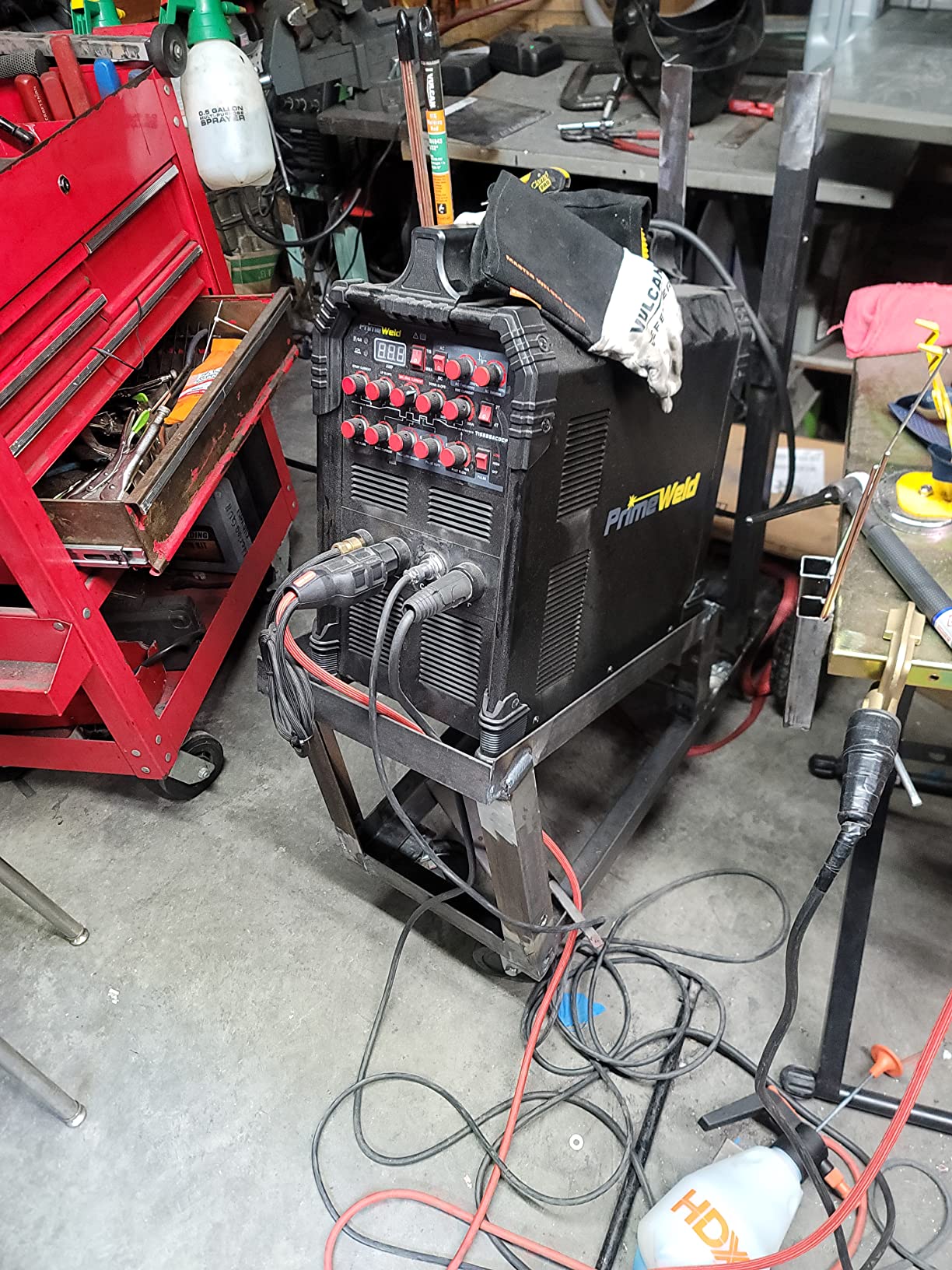 PRIMEWELD TIG225X 225 Amp IGBT AC DC Tig/Stick Welder with Pulse CK17 Flex Torch and Cable customer photo 2