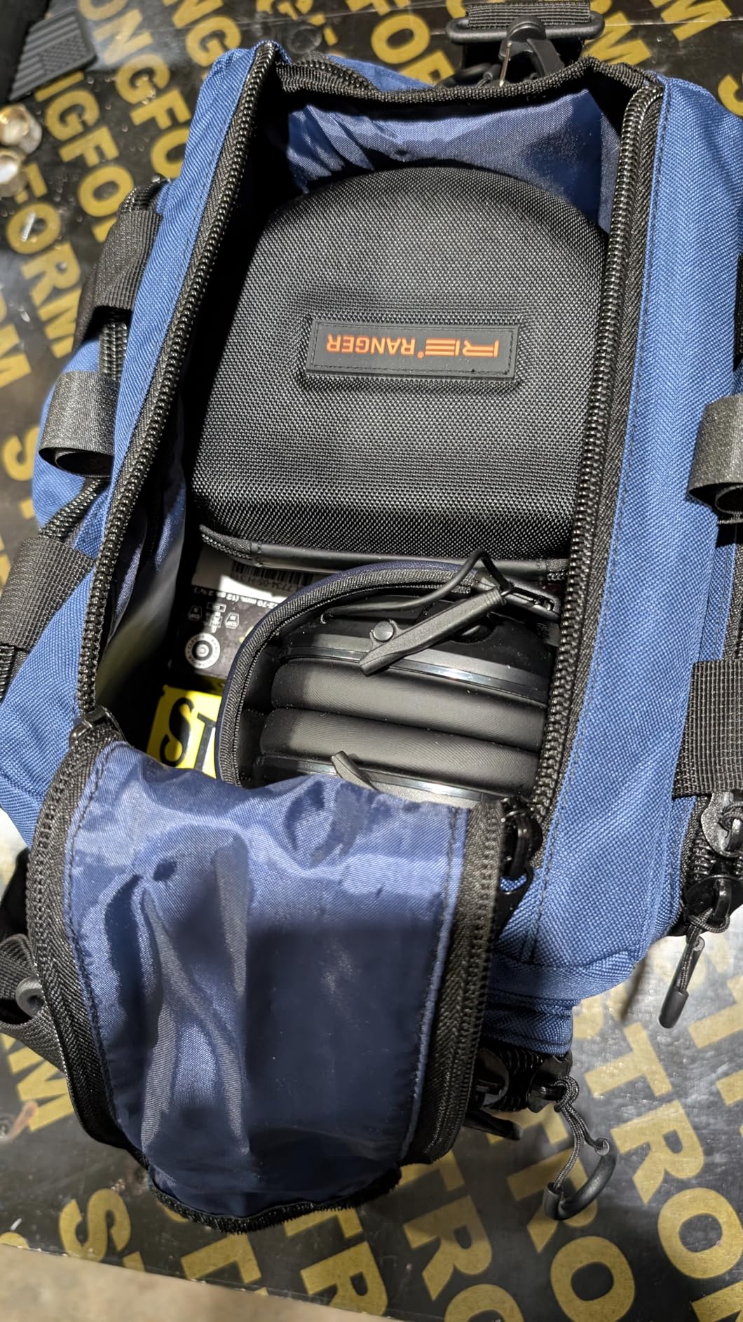 Exos Tactical Range Bag - Medium Size Range Bag for Shooting - Gun Case for Handguns, Ammo Storage, Tactical Backpack, Molle Webbing, Free Subdued USA Patch customer photo 1