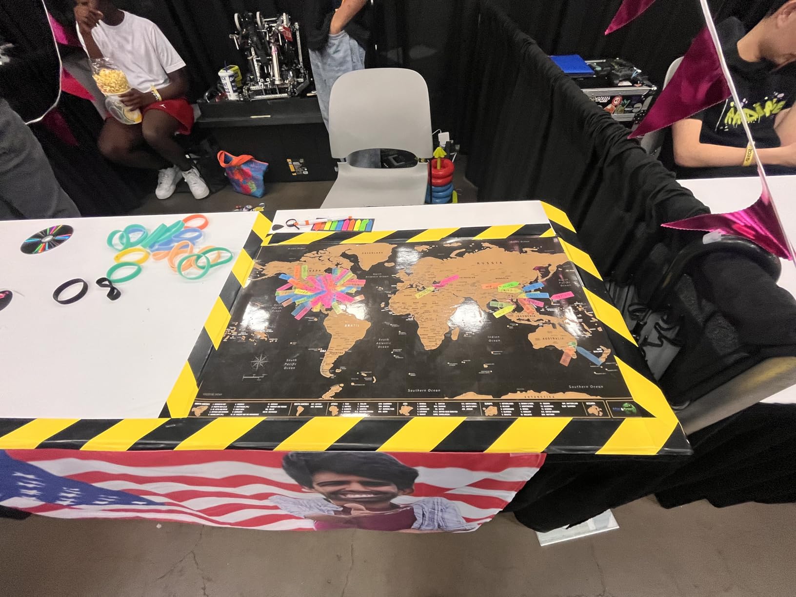 Atlas & Green Scratch Off World Map, All US States, Large 28x16.5 Travel Map. Places I've been Map World Poster Scratch Off Map. Accessories & Gift Tube customer photo 2