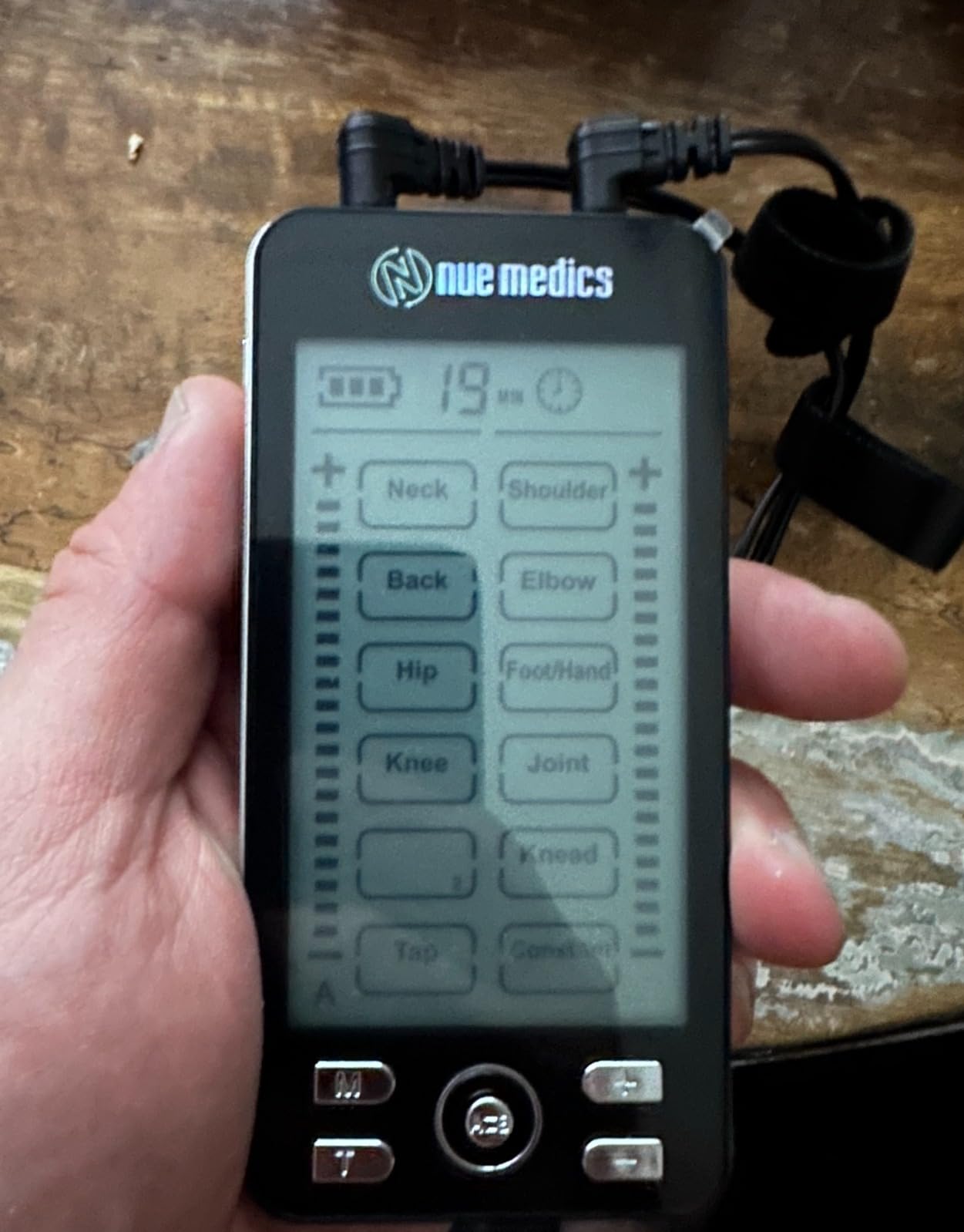 Tens Unit Machine Pulse Massager for Pain Relief, 24 Massage Modes, Rechargeable Muscle Stimulator Device with 10 Pads customer photo 1