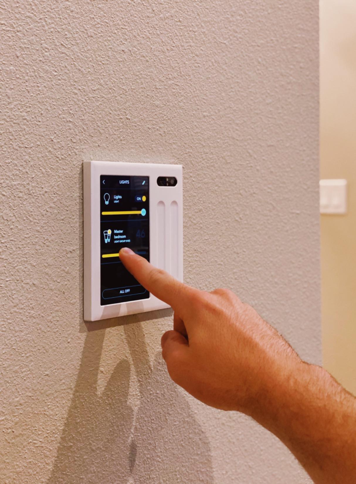 Brilliant Smart Home Control (2-Switch Panel) - Alexa Built-In, Compatible with Ring, Sonos, Hue, Google Nest, SmartThings, Apple HomeKit customer photo 2