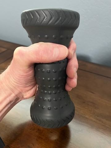 Tumaz Foot Roller for Plantar Fasciitis Relief, Foot Massage Roller for Alleviate Planter Fasciitis Pain,Arch Pain,Trigger Points & Deep Tissue, Portable - Reflexology Tool,Black customer photo 1