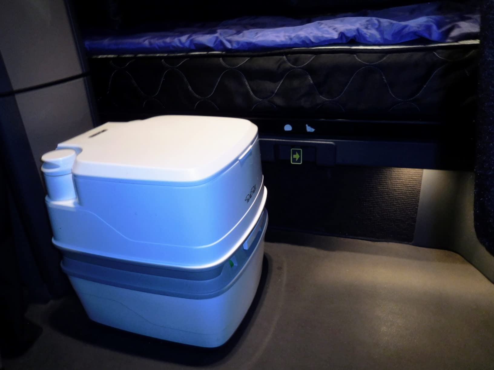 Porta Potti Thetford Porta Potti 365 Portable Toilet (for RV, Marine, Camping, Vans, Trucks, Healthcare) 92820, White customer photo 2