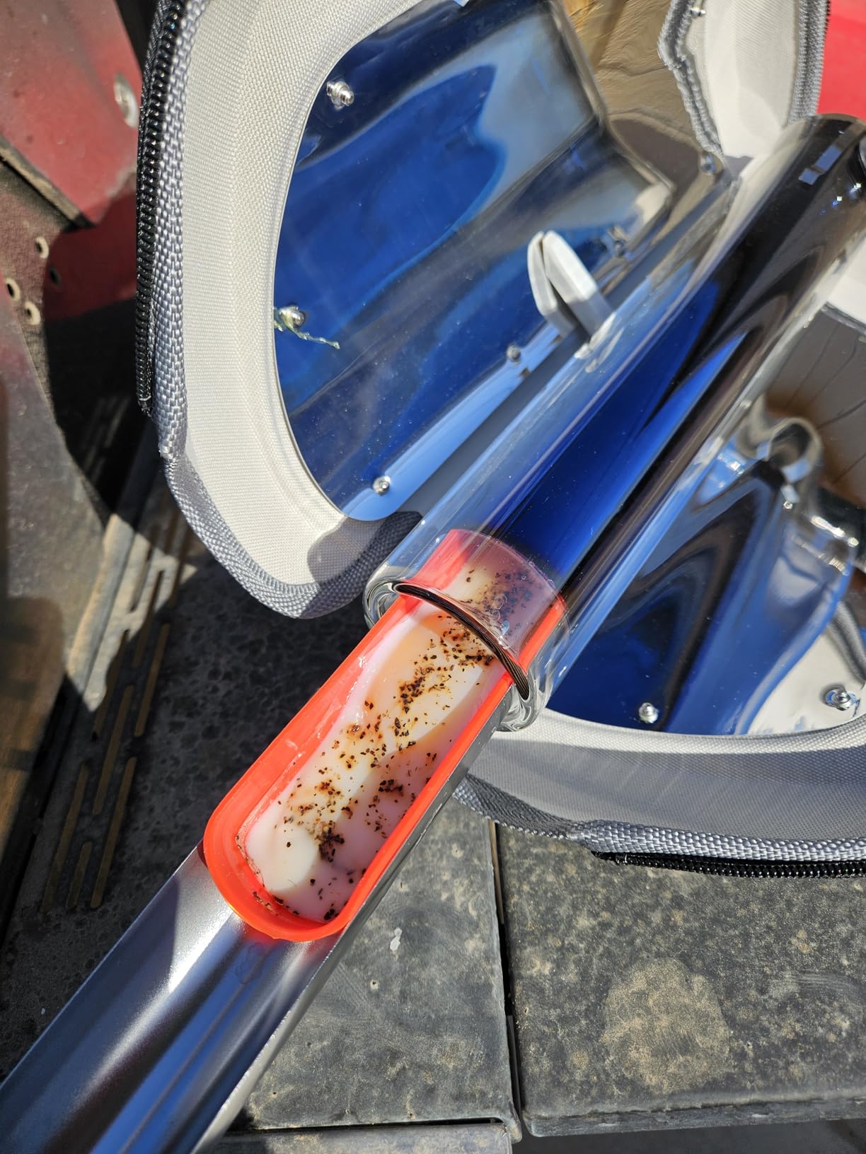 GOSUN Go Portable Camping Stove for 0.9 L Food | Effortless Outdoor Cooking with Fusion Solar Oven | Patented Solar Cooking Technology | Solar Oven Ideal for Hiking & Camping | Silver customer photo 2