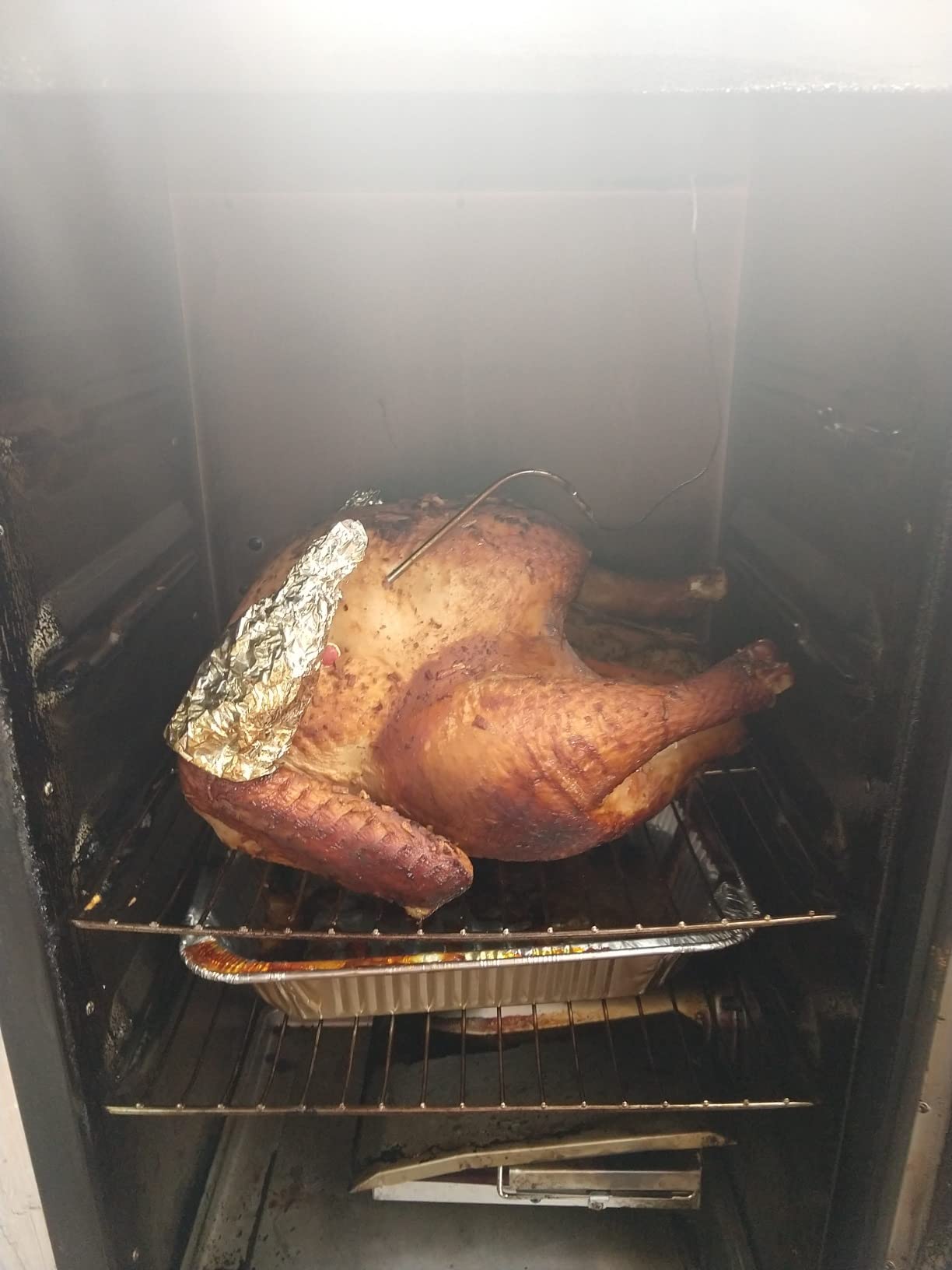 Masterbuilt 30-inch Digital Electric Vertical BBQ Smoker with Side Wood Chip Loader, Chrome Racks and 710 Cooking Square Inches in Black, Model MB20071117 customer photo 2