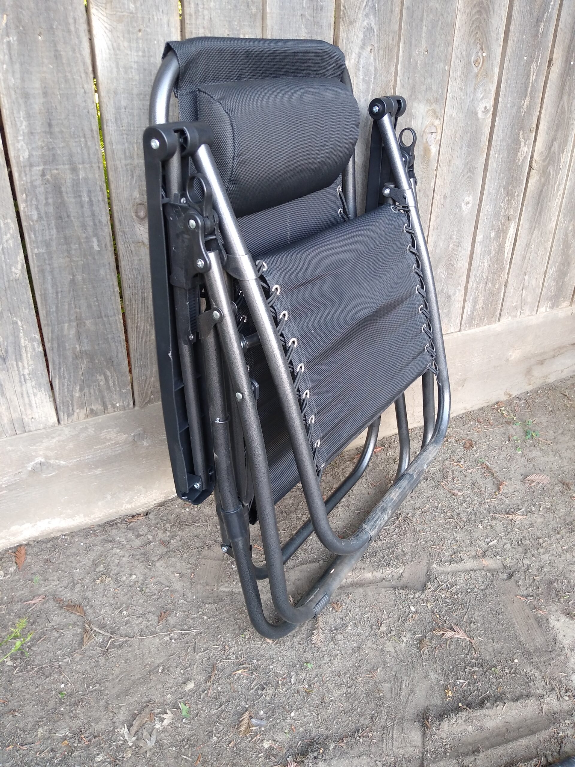 FDW Zero Gravity Lawn Lounge Chairs Set of 2 with Pillow and Cup Holder - Adjustable Reclining Folding Outdoor Chairs for Deck, Beach, Yard customer photo 2