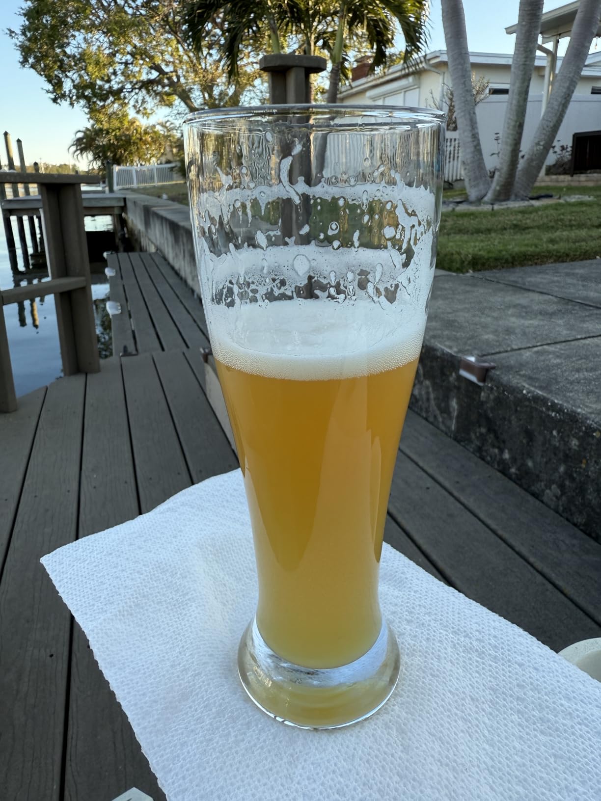 DU VINO USA Made Nucleated Pilsner Glasses- Etched Beer Glass for Better Head Retention, Aroma and Flavor - 16 oz Craft Beer Glasses for Beer Drinking Bliss - 4 Pack customer photo 2