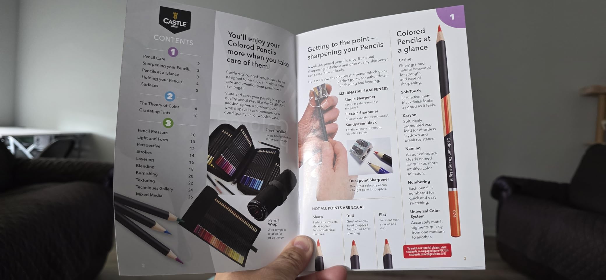 Castle Art Supplies Colored Pencils Set | 120 Premium Soft Core Coloring Pencils for Adults | Organized in Presentation Tin Case customer photo 1