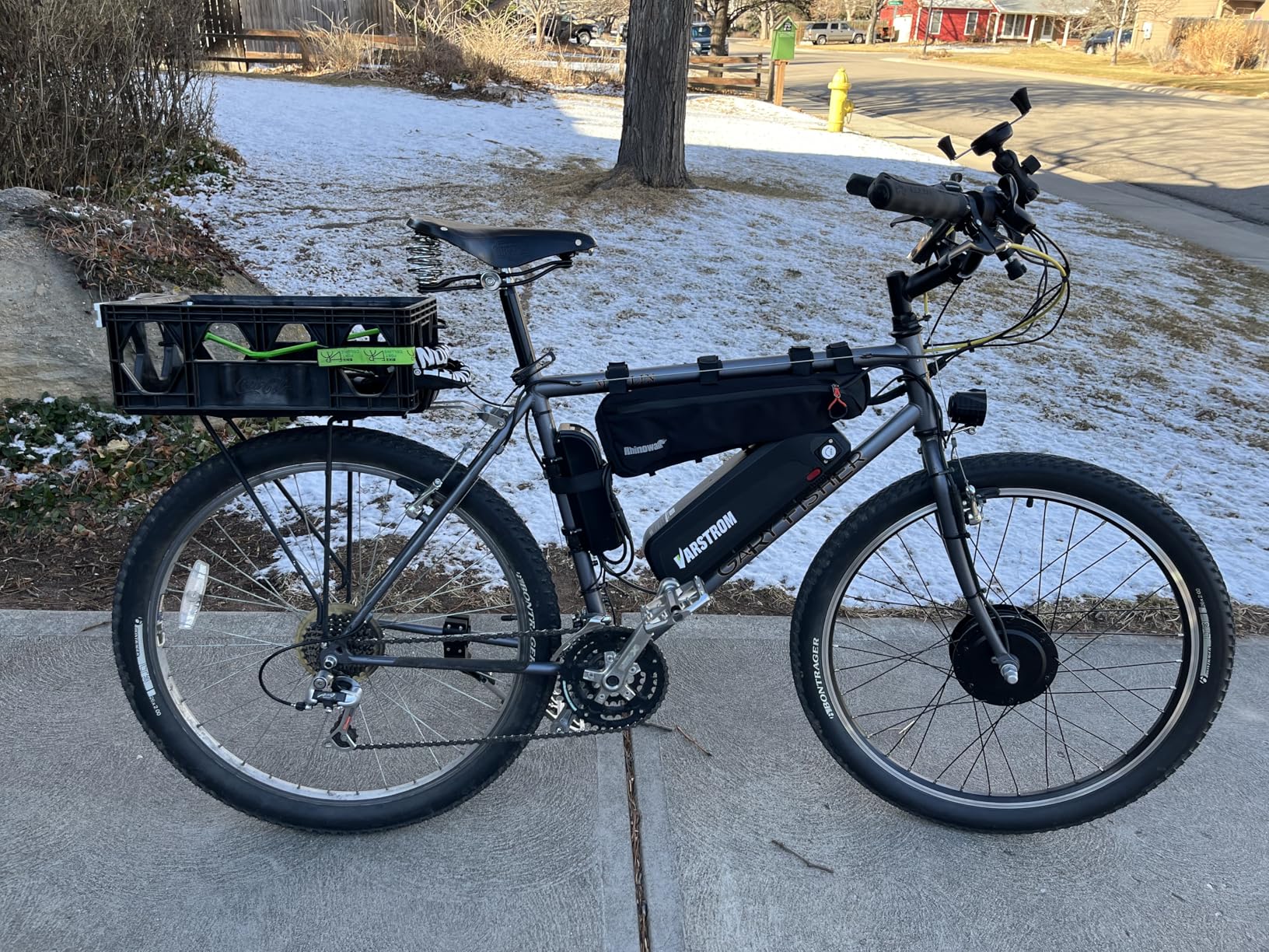 BAFANG 48V 500W Front Hub Motor Electric Bike Conversion Kit for 20