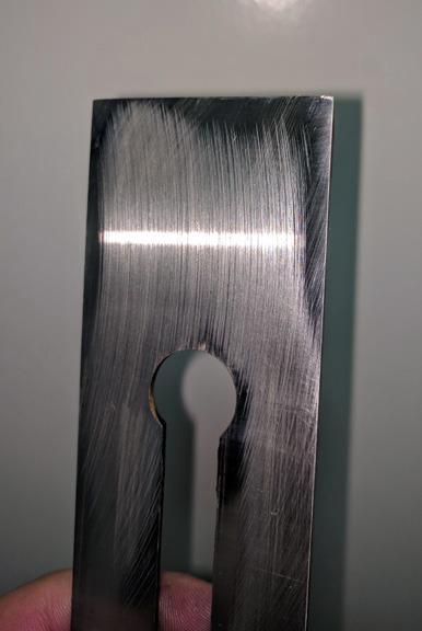 Taytools 469614 Smoothing Bench Hand Plane #4, 9-3/4 Inch Sole, Ductile Cast Body, Lapped Sides and Bottom, Blade RHC 55-60, Sapele Handle and Tote customer photo 2