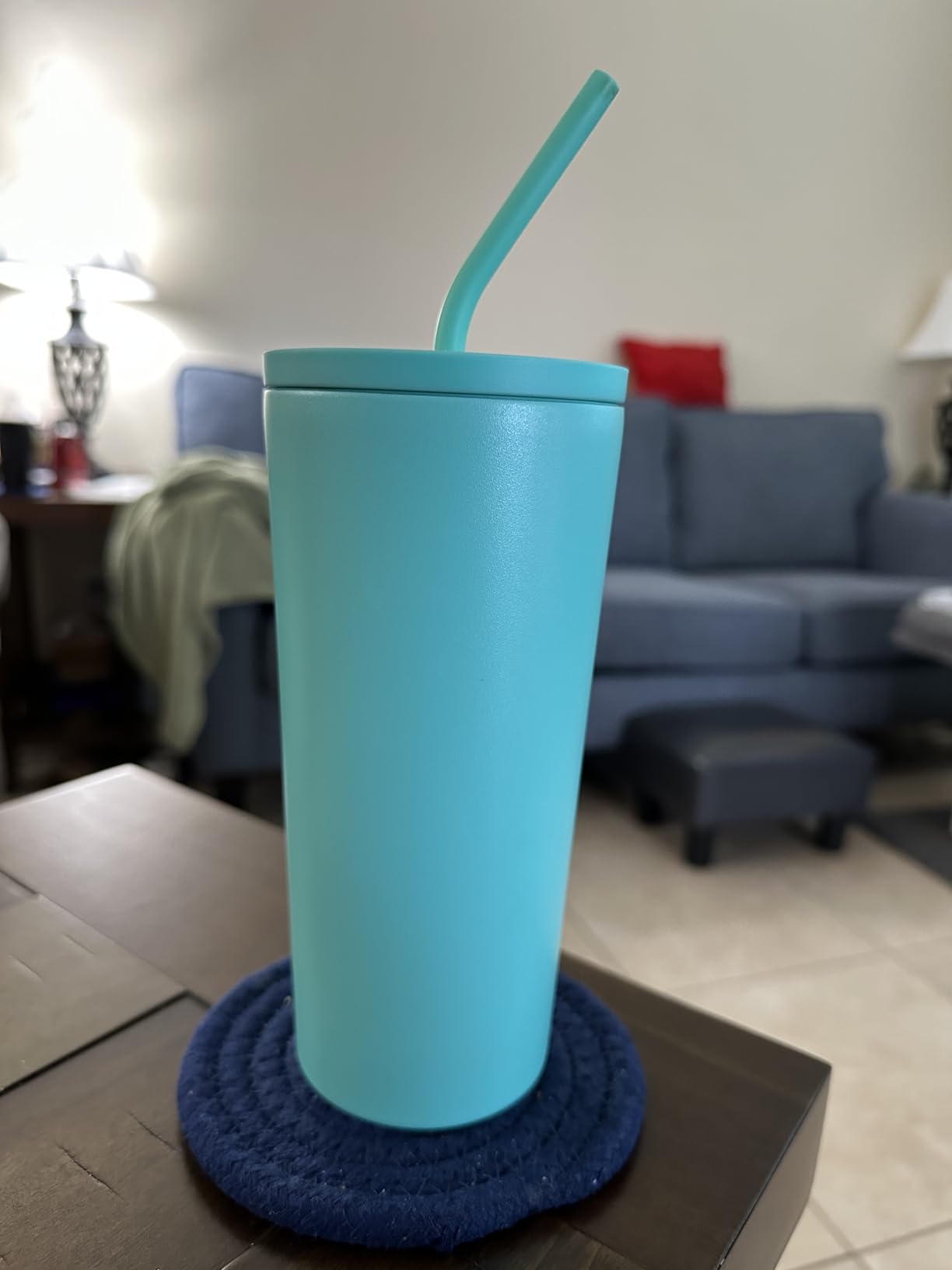 Simple Modern Insulated Tumbler with Lid and Straw | Iced Coffee Cup Reusable 24 oz customer photo 1