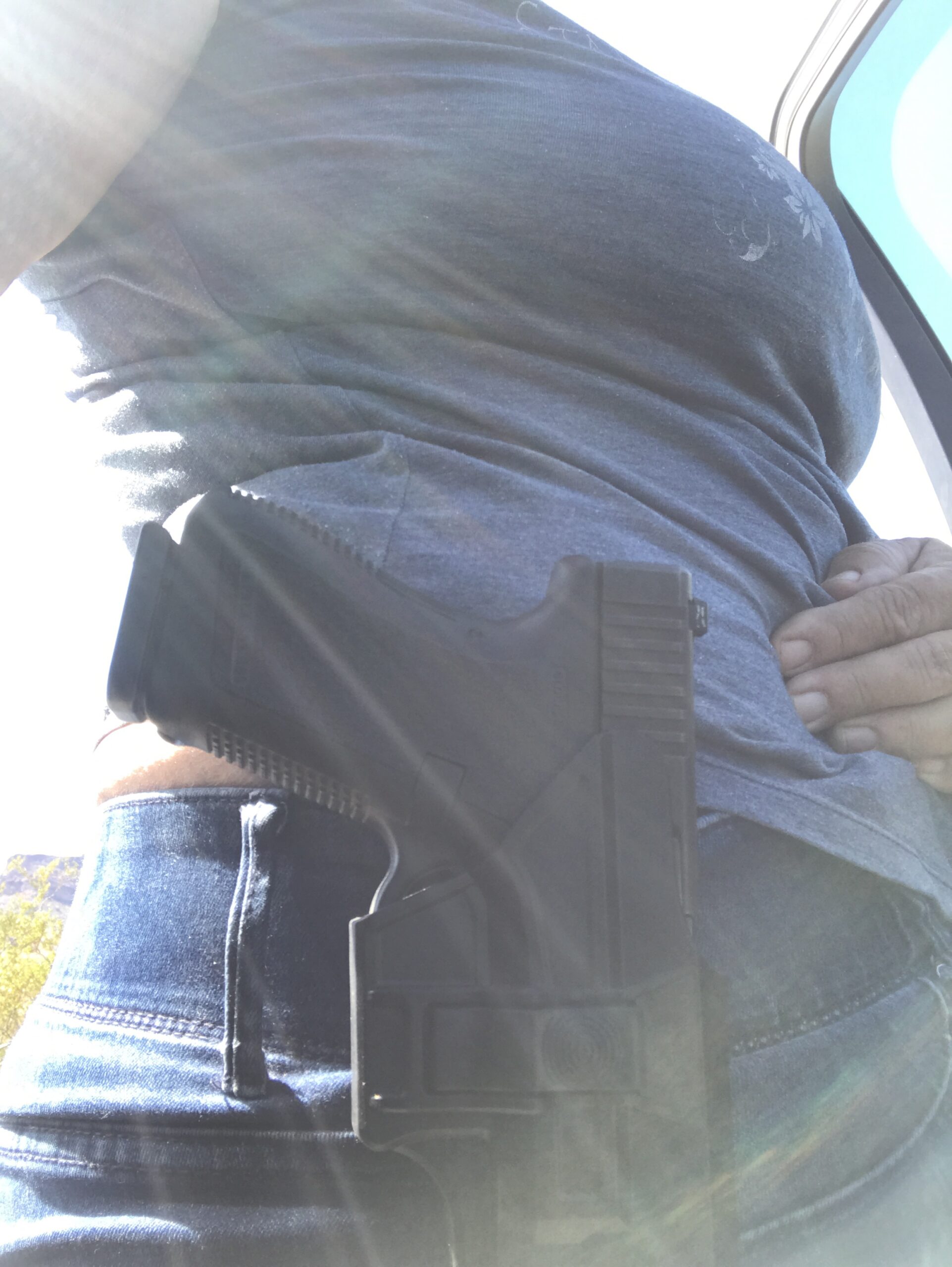 G19 Holster, OWB Paddle Holster for Glock 19 19X 44 45 Gen 1 2 3 4 5 customer photo 2