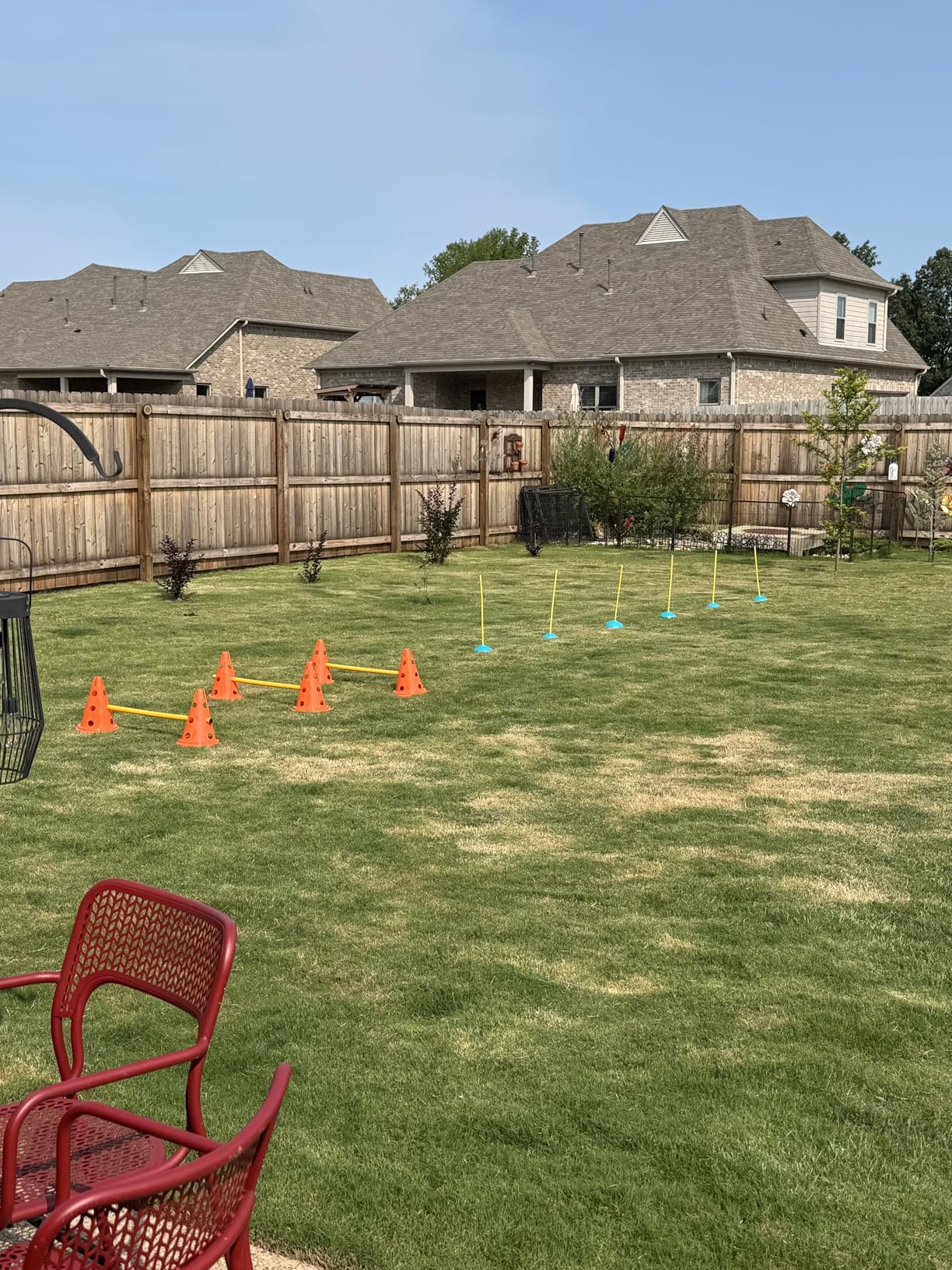 TRIXIE Dog Agility Hurdle Cone Set - Dog Agility Set with Height Adjustable Crossbar for Beginners & Advanced customer photo 2