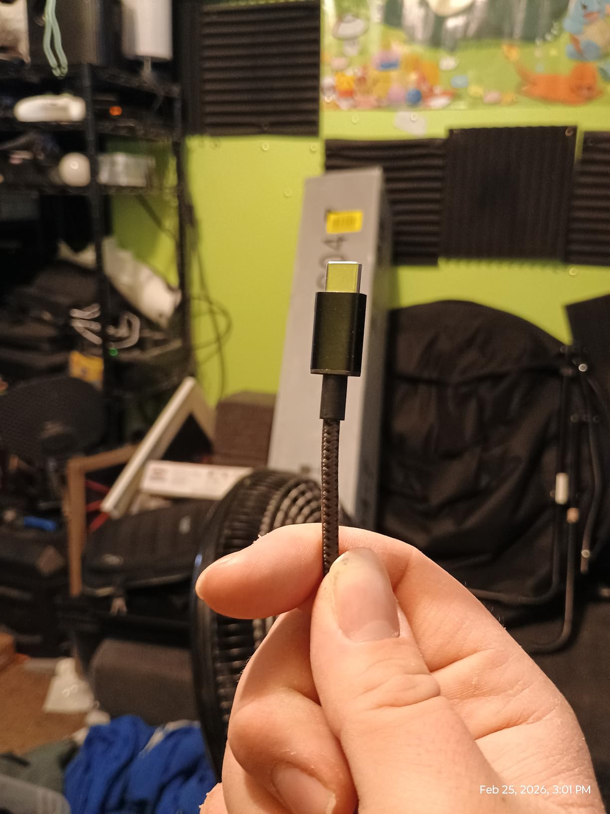 Anker Cable [2 Pack 3ft], USB A to USB C Cable for iPhone 17 Series,Samsung Galaxy S10 S10+, LG V30, Beats Fit Pro and More (Black). customer photo 1