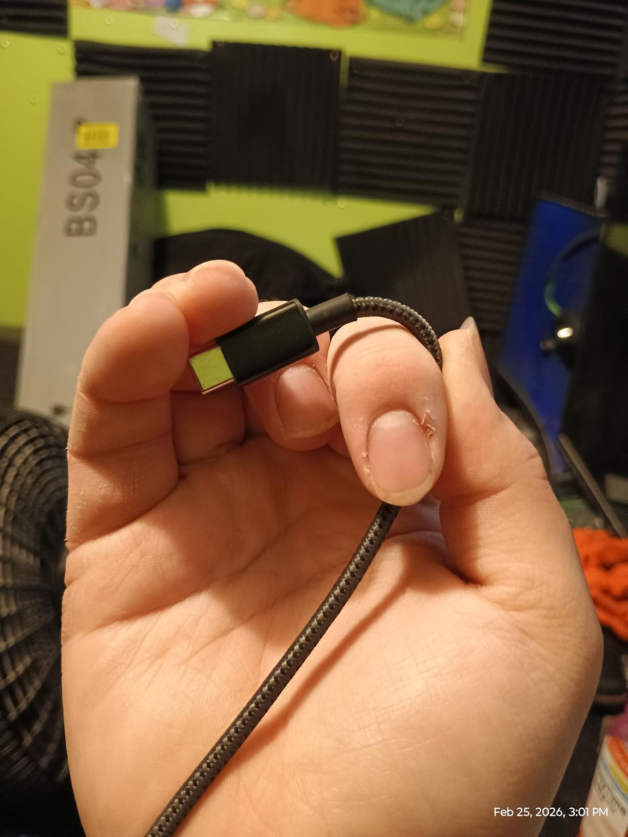 Anker Cable [2 Pack 3ft], USB A to USB C Cable for iPhone 17 Series,Samsung Galaxy S10 S10+, LG V30, Beats Fit Pro and More (Black). customer photo 2