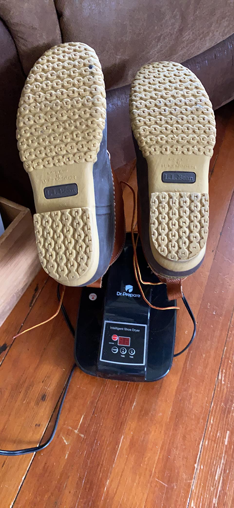 Dr. Prepare Boot Dryer Shoe Dryer, Glove Dryer & Boot Warmer with Heat Blower, Portable Adjustable Rack and Timer, Folding Design & Quick Drying for Shoes, Gloves, Hats, Socks, Ski Boots customer photo 1