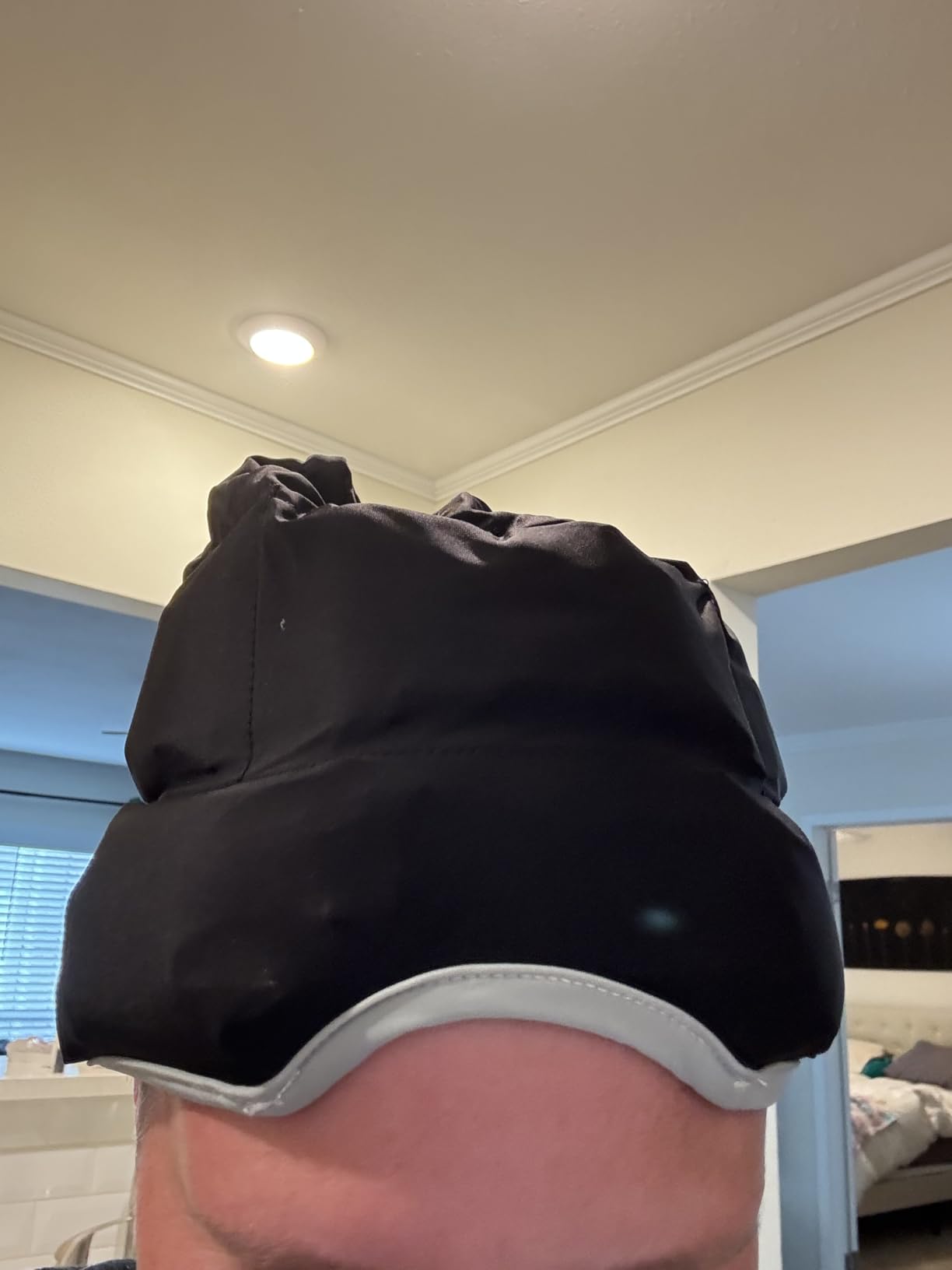 Magic Gel Migraine Ice Head Wrap - Real Migraine & Headache Relief | The Original Headache Cap | Cold, Comfortable, Dark & Cool; Endorsed by Physicians, Loved by Thousands - Purple customer photo 1