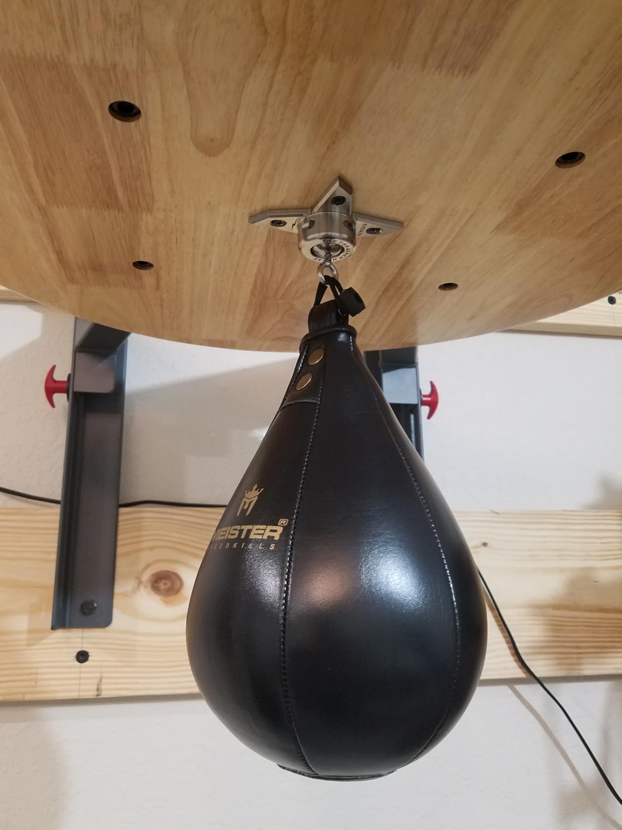 Meister SpeedKills Leather Speed Bag with Lightweight Latex Bladder customer photo 2