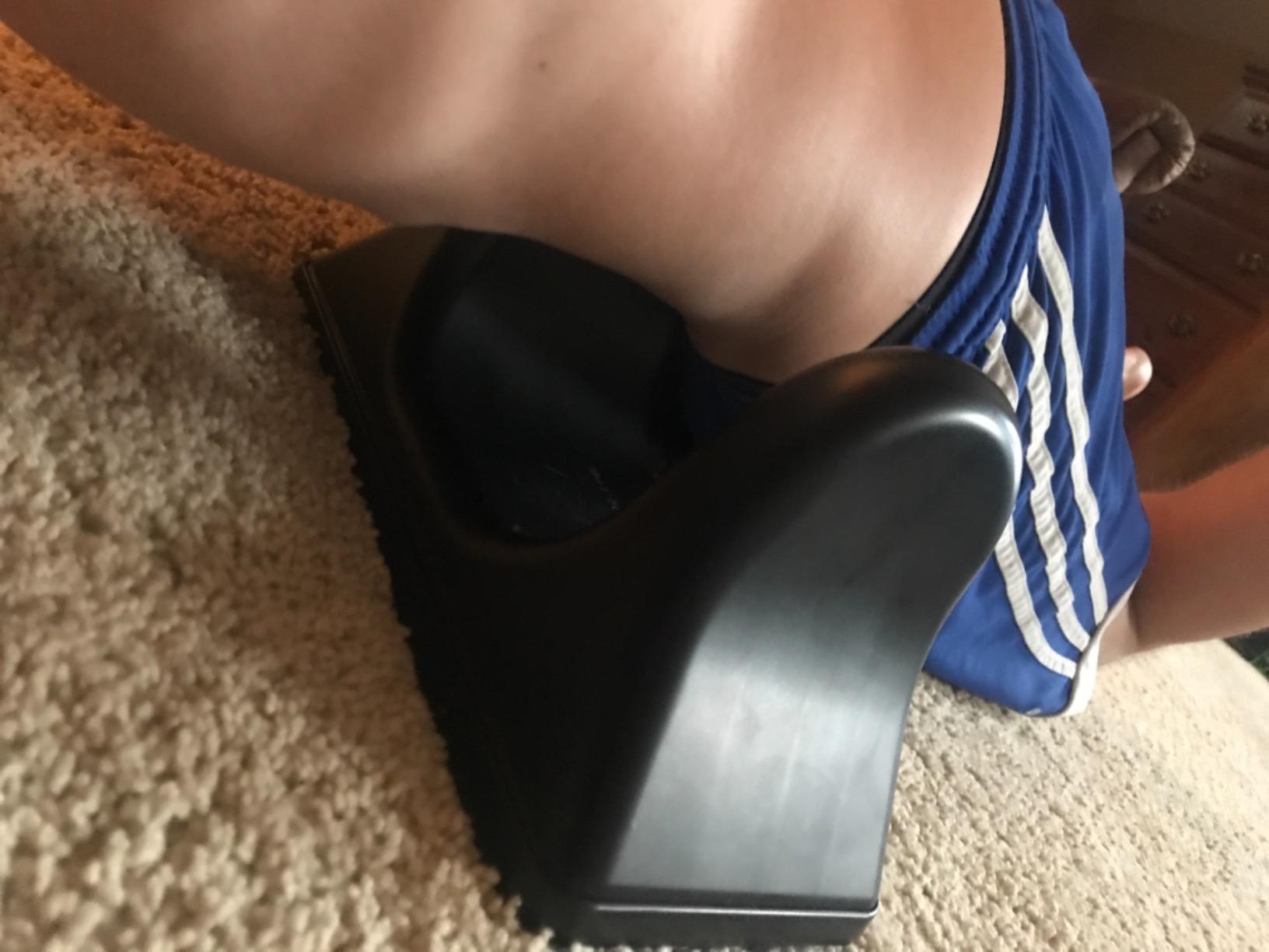 PSO-RITE Psoas Muscle Release Tool - Made in USA, Patented Deep Tissue Massage Device for Your Back, Hip Flexor & Trigger Point Relief, Night Black customer photo 1