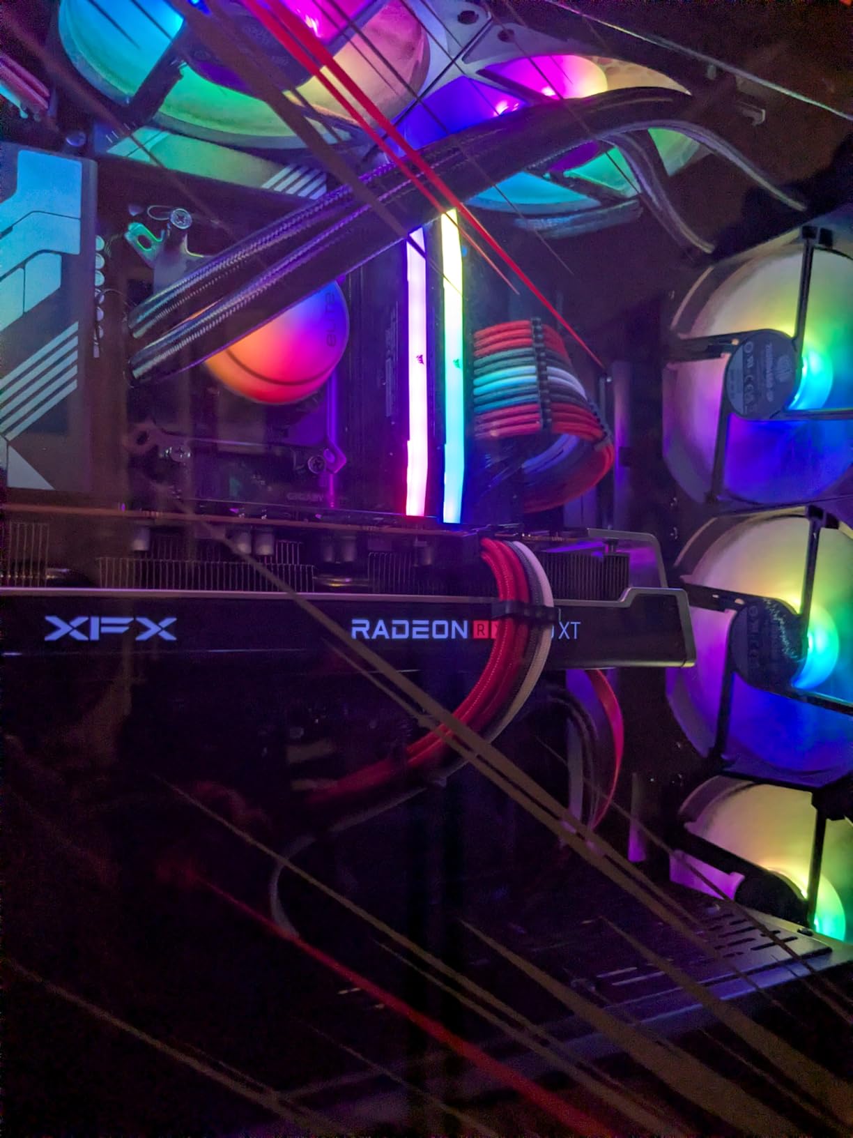 Cooler Master Elite Liquid 360 CPU AIO Cooler - 360mm Radiator, 3x ARGB PWM Fans, Dual-Chamber Pump Design, Ultra-Quiet High-Performance Cooling, AMD AM5/AM4 & Intel LGA 1851/1700, Black customer photo 2