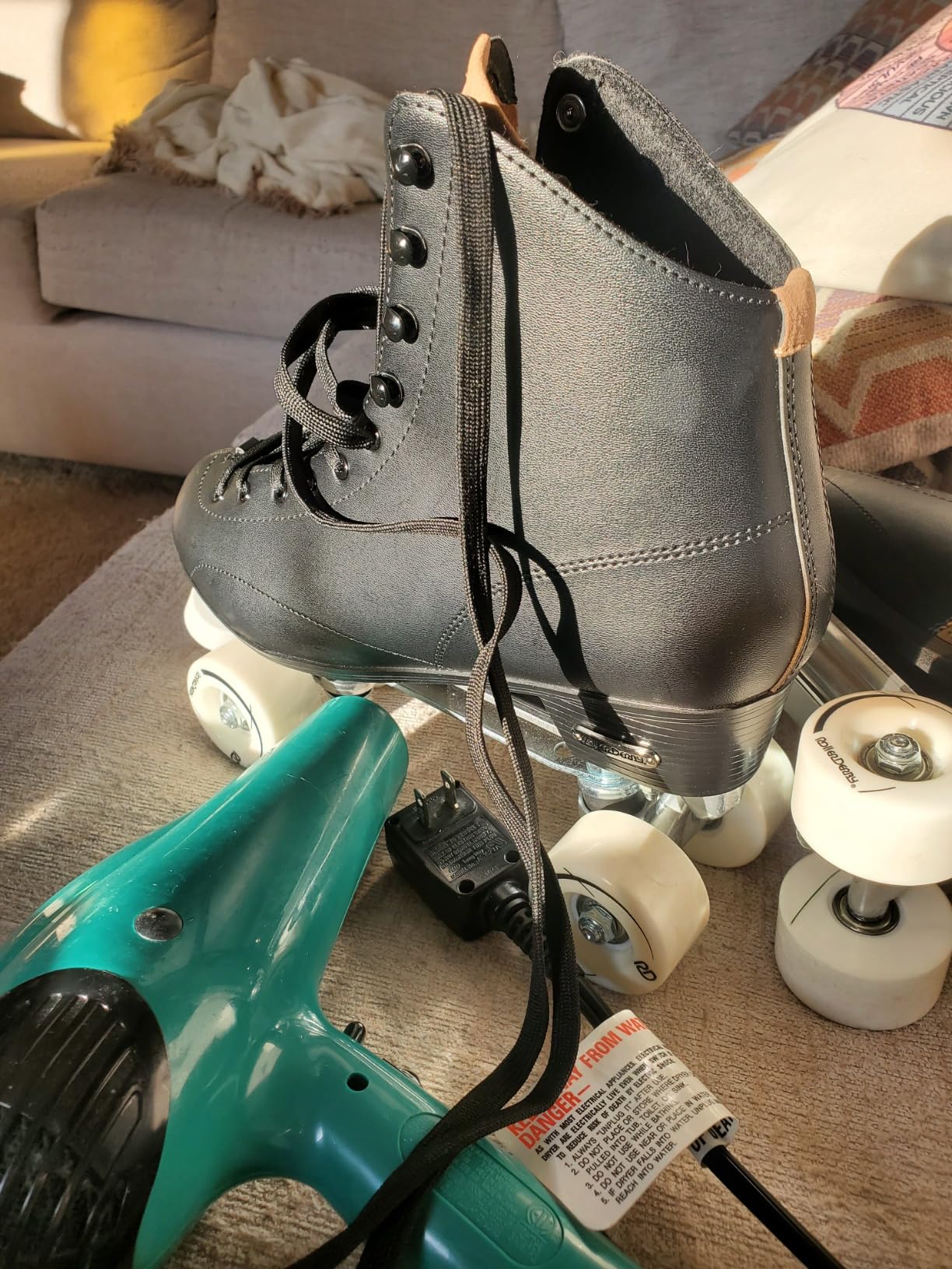 Cruze XR | Rush Hightop Men's Roller Skates | Rink Skates | Indoor Outdoor Skates | Quad Skates customer photo 2